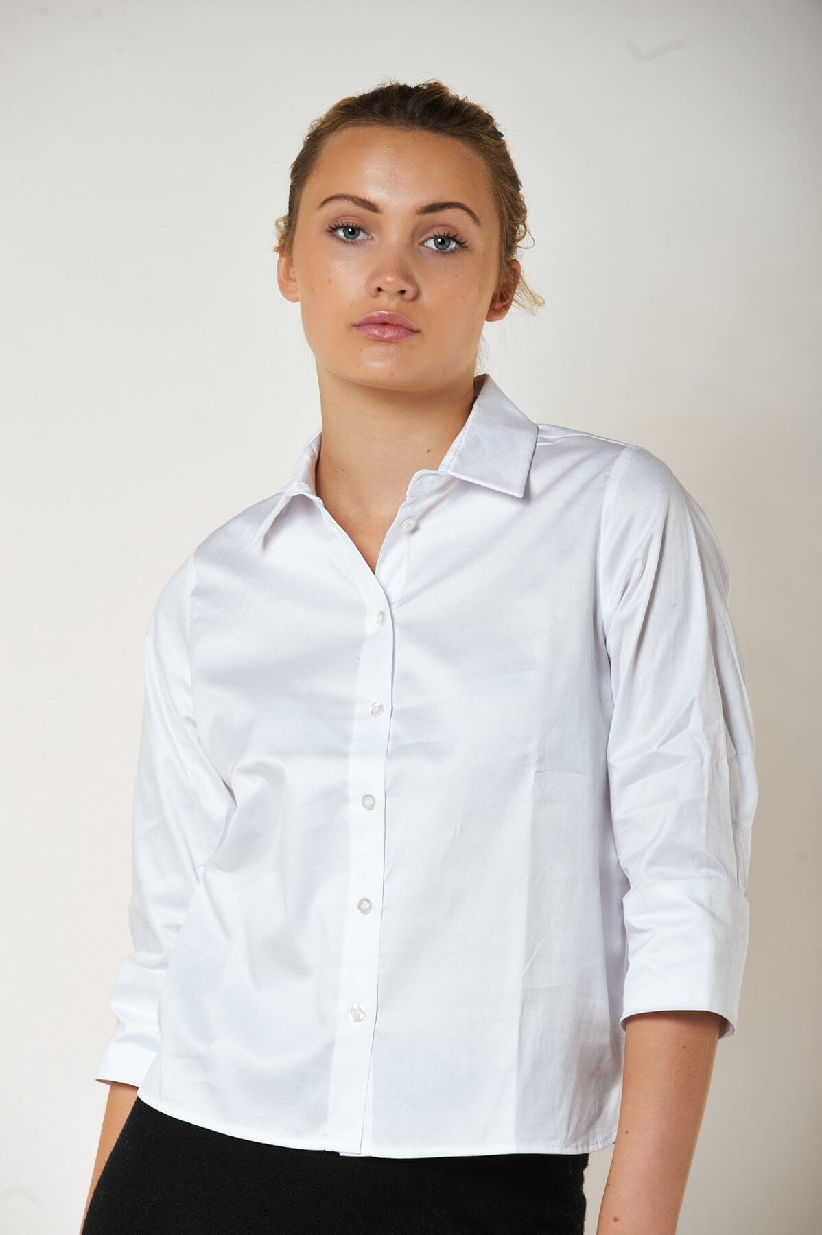 Aurora Edel Shirt White Skjorte