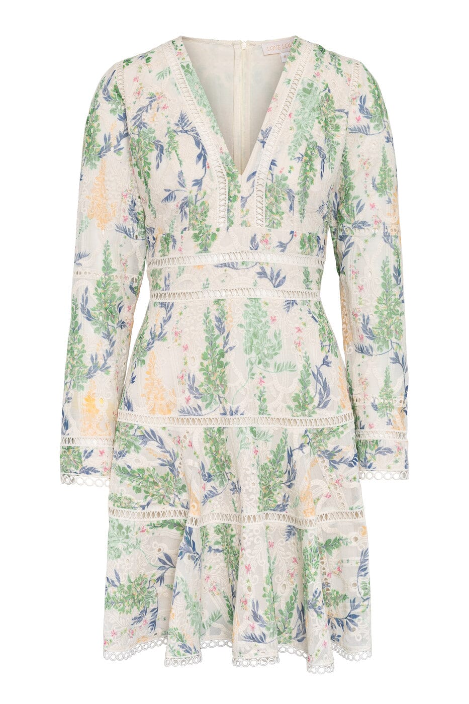 Love Lolina Ellie Dress Forest Floral Kjole