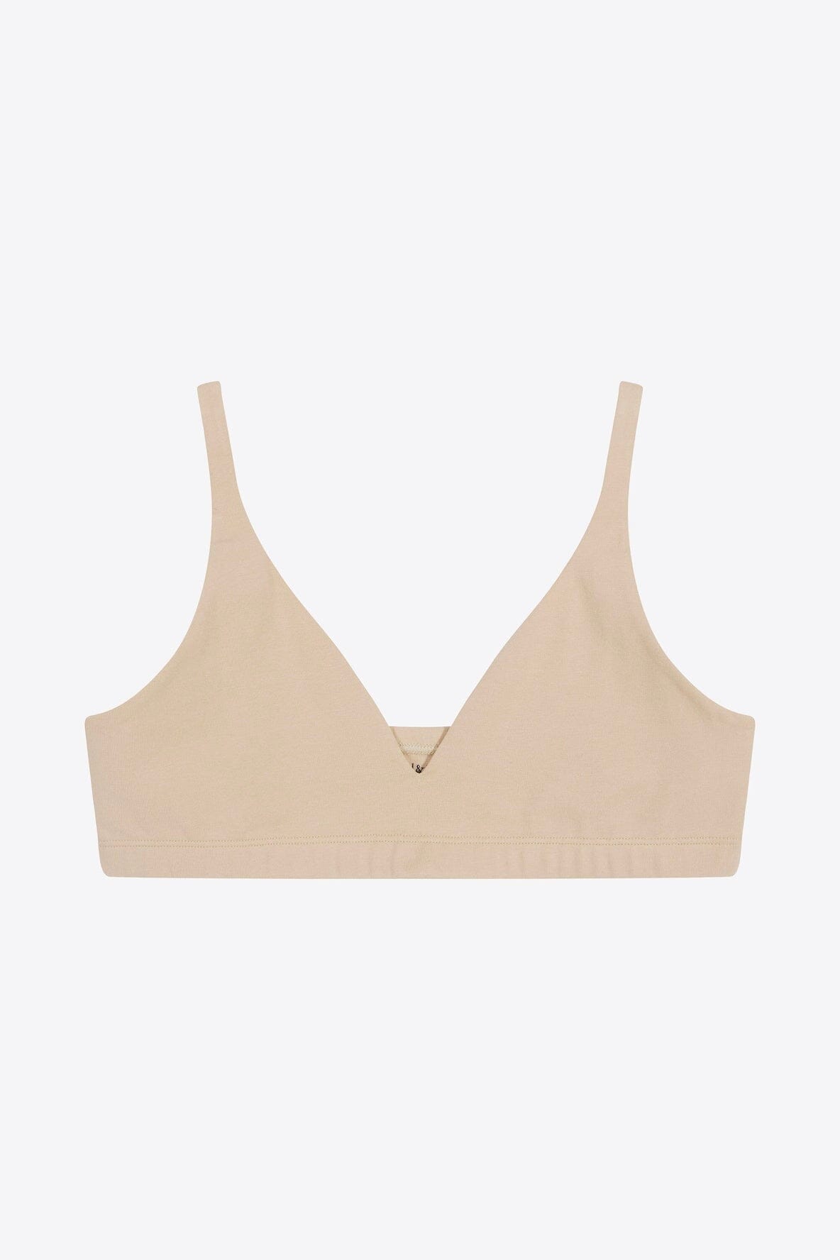 Bread and Boxers Triangle Bra Beige Undertøy