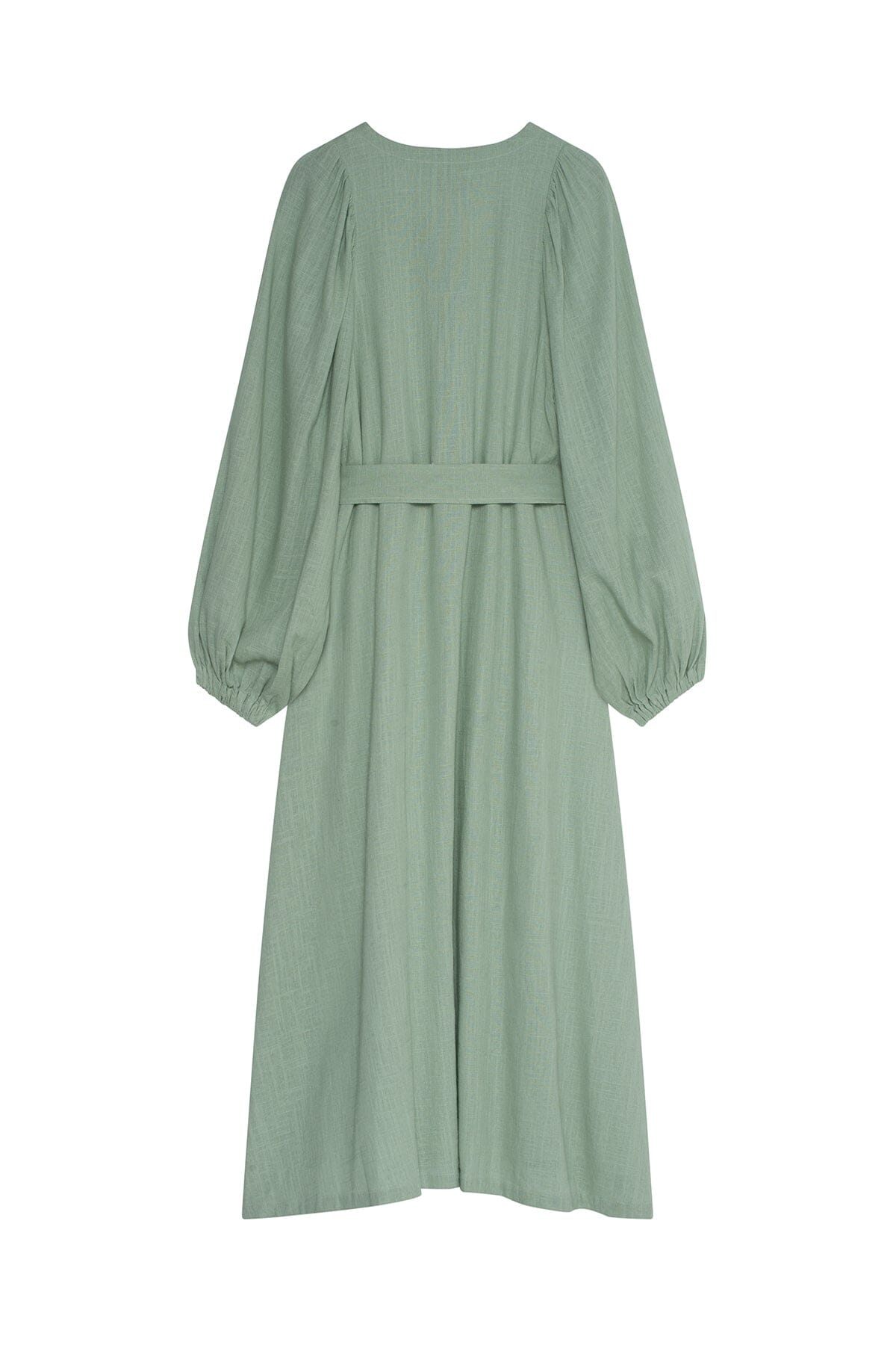 ArnieSays: Milla Linen Blend Sage Kjole