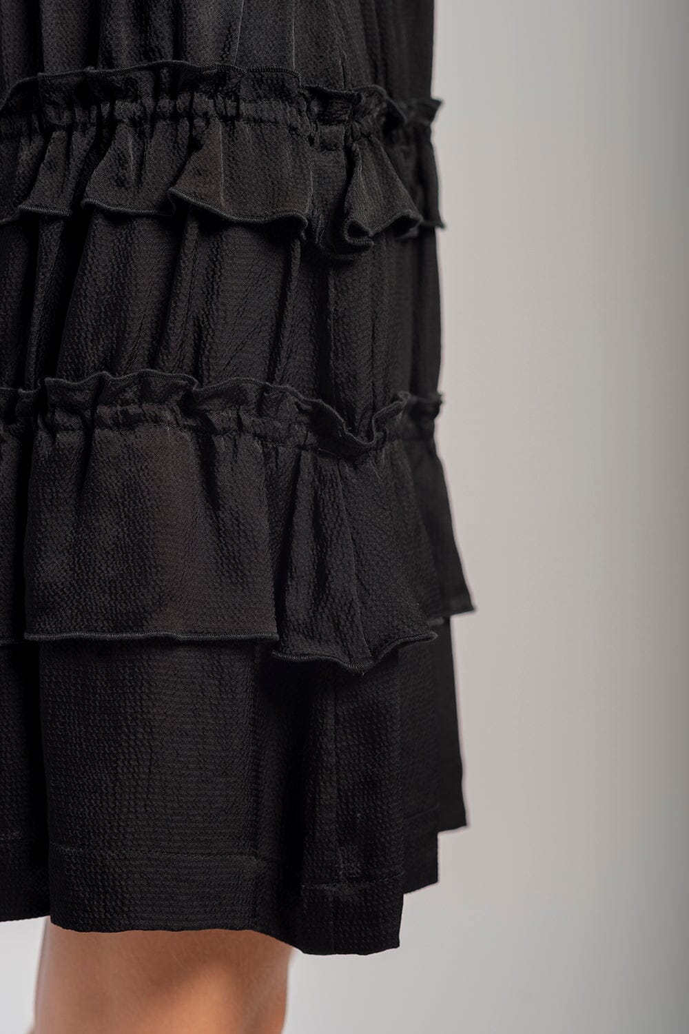 ArnieSays: Juliette Jacquard Black Skjørt