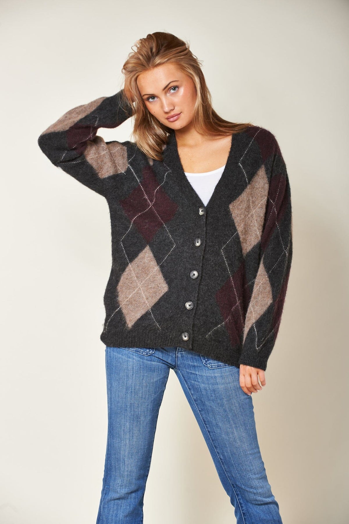 Arabella Argyle Charcoal Combo