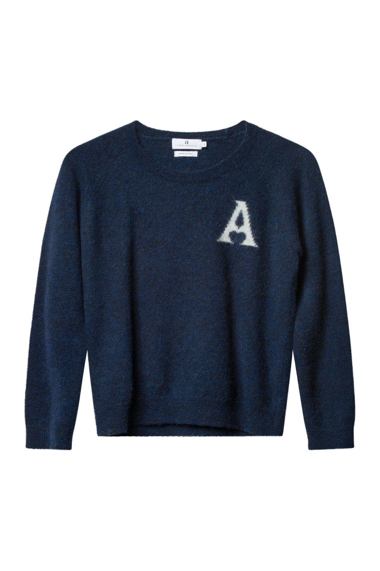 ArnieSays: FIONA Heart Dk Navy Genser