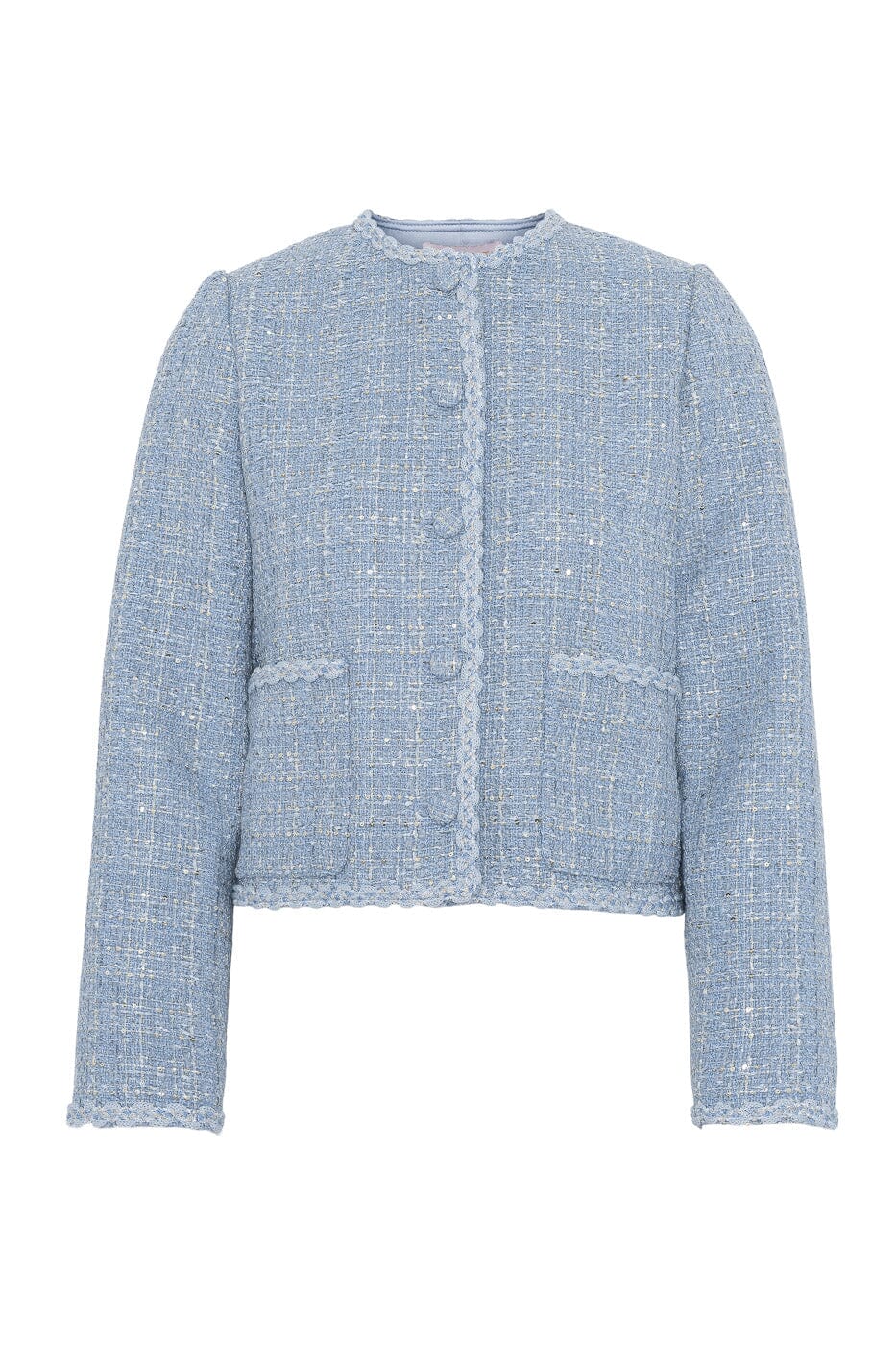 Love Lolina Lily Jacket Sparkle Blue Ytterplagg