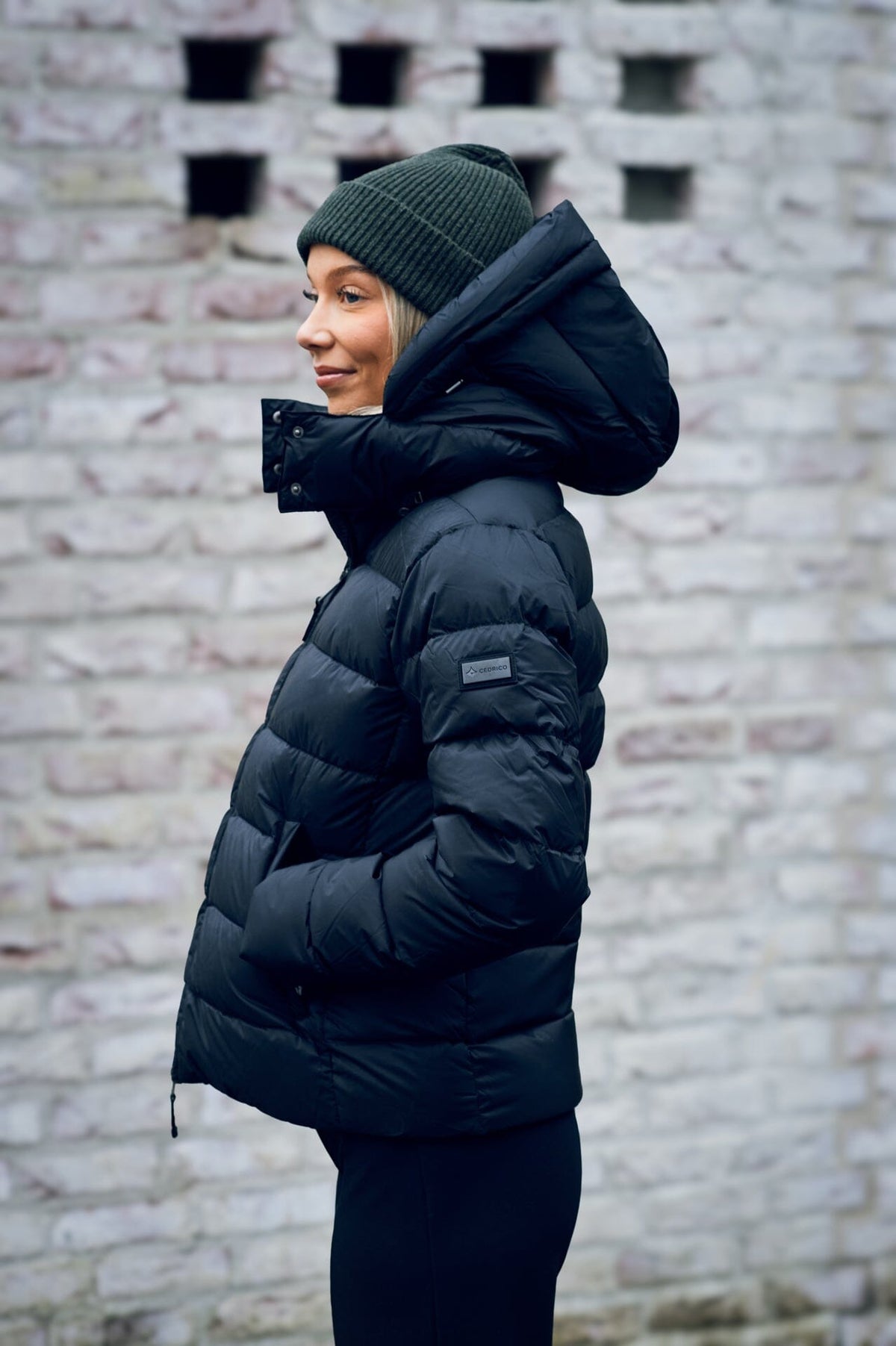 Cedrico Halley Short Jacket Black Ytterplagg