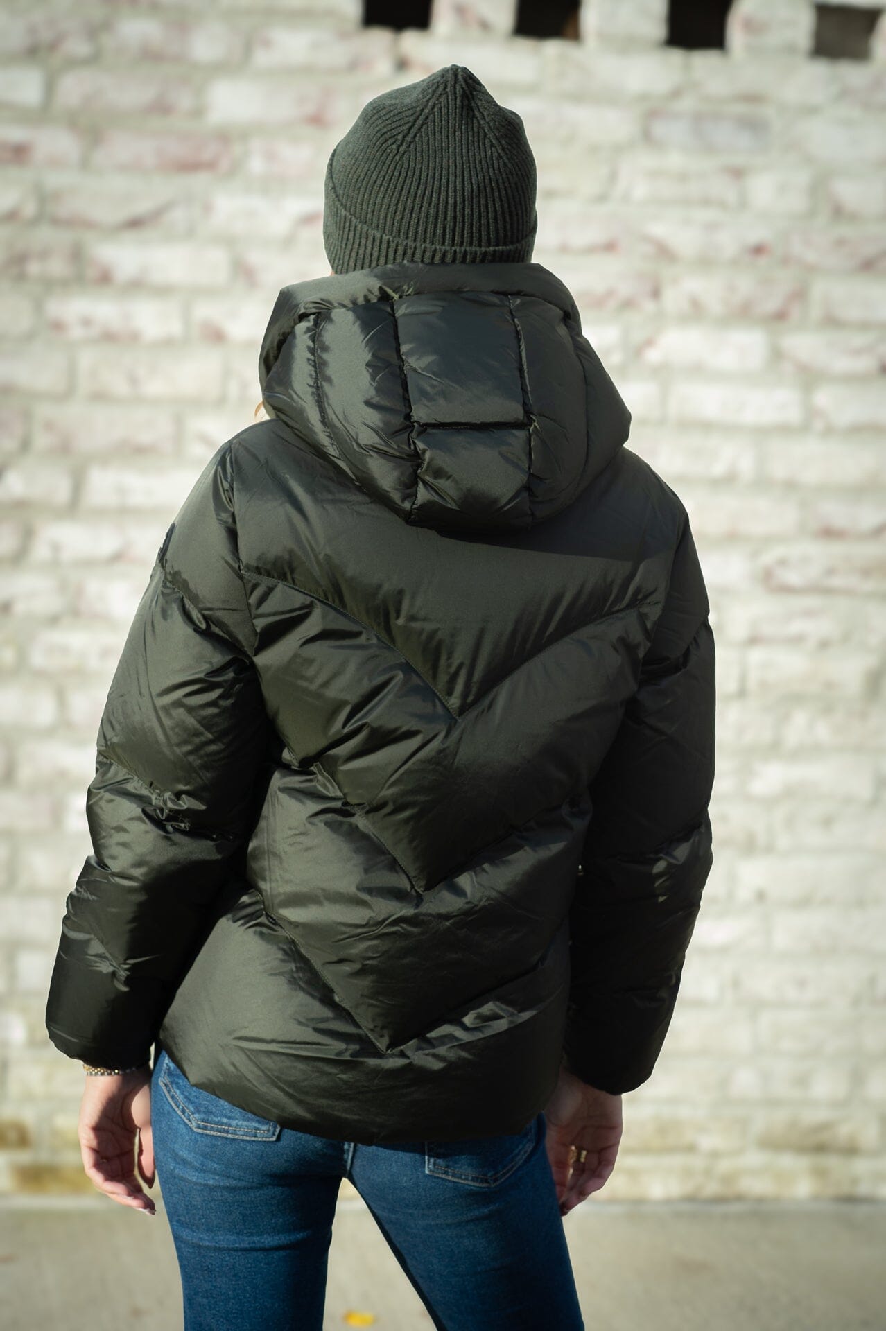 Monel Emily Dark Green Ytterplagg