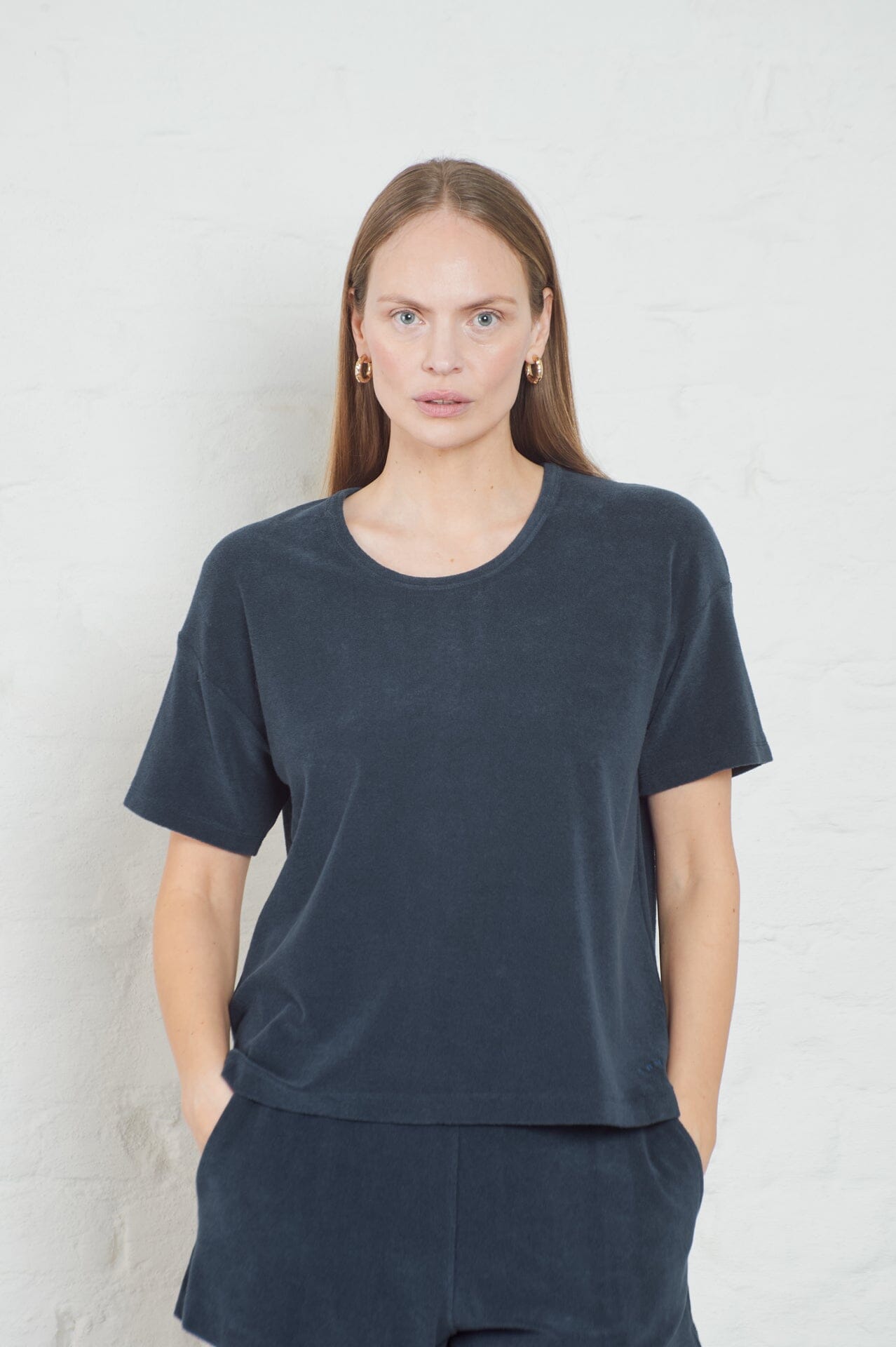 ArnieSays: Monet Terry Dk Navy T-shirt
