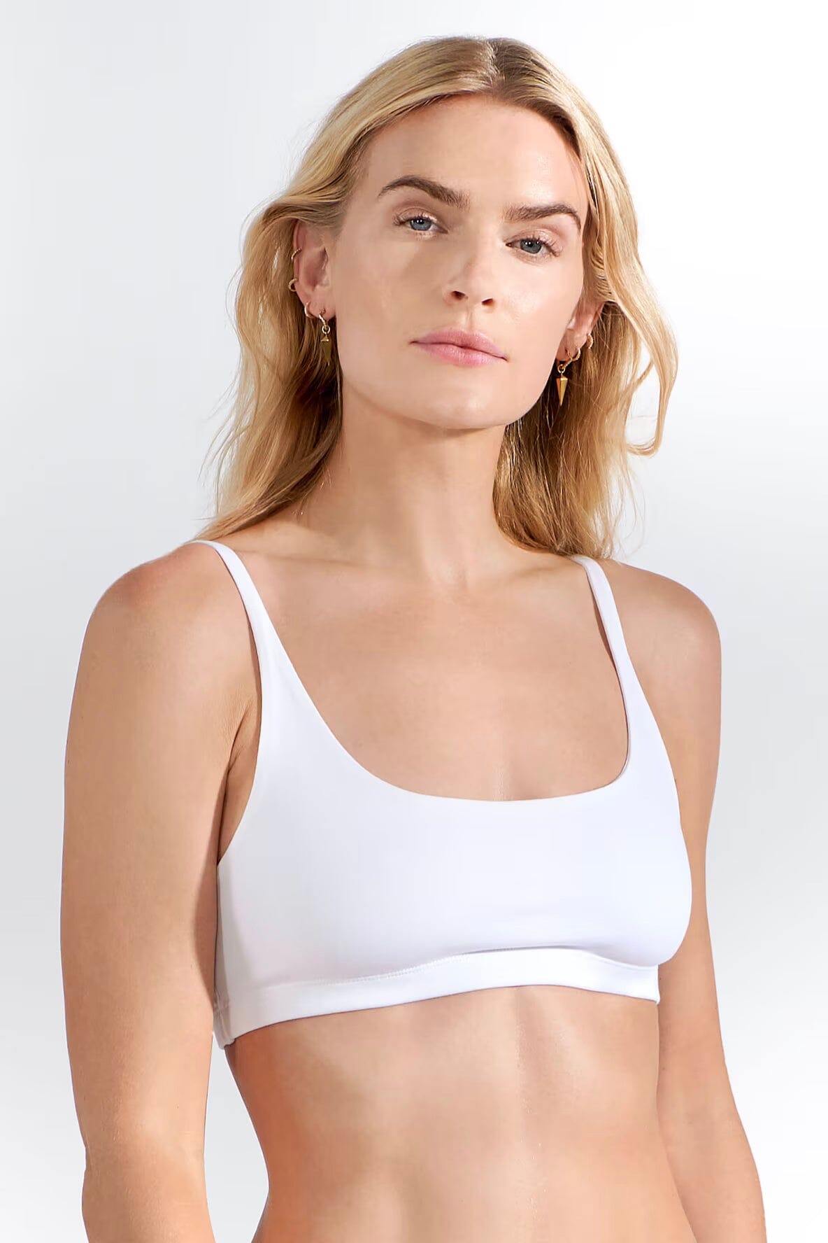 Bread and Boxers Ws Soft Bra White Undertøy