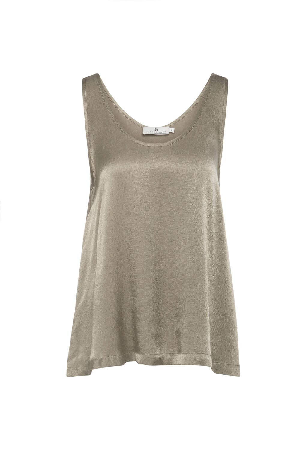ArnieSays: Love Satin Dusty Green Topp