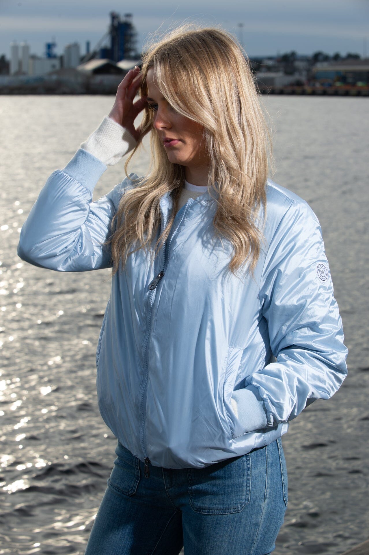 Monel Fanny Ice Blue Ytterplagg