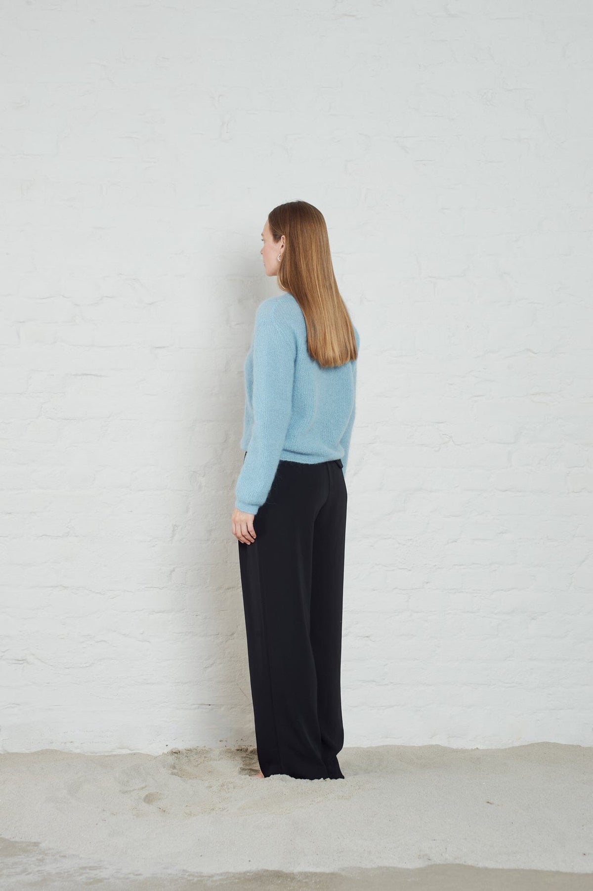 ArnieSays: Lane Lt Blue Genser