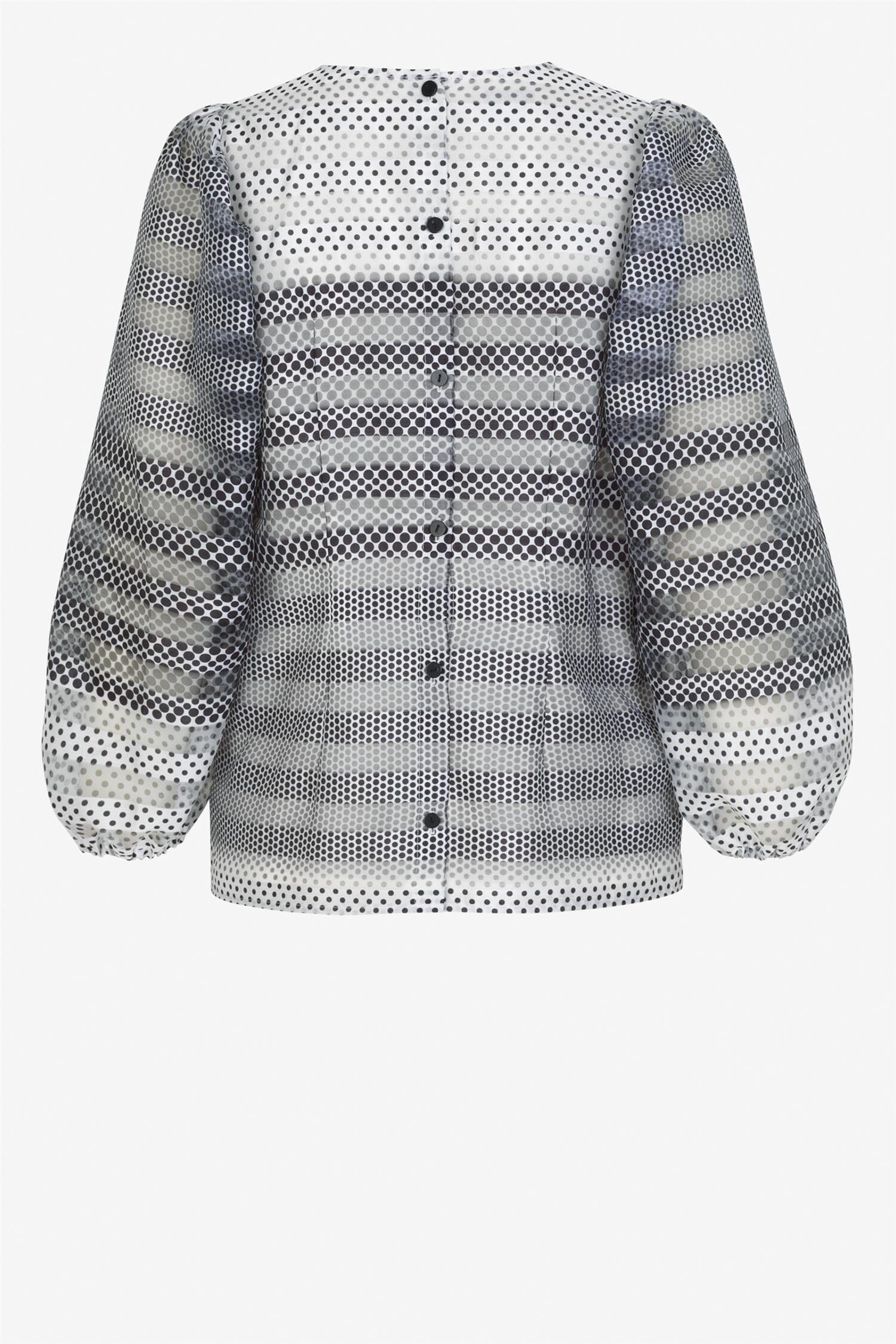 Baum Und Pferdgarten Marcello Polka Dot Gradient Bluse