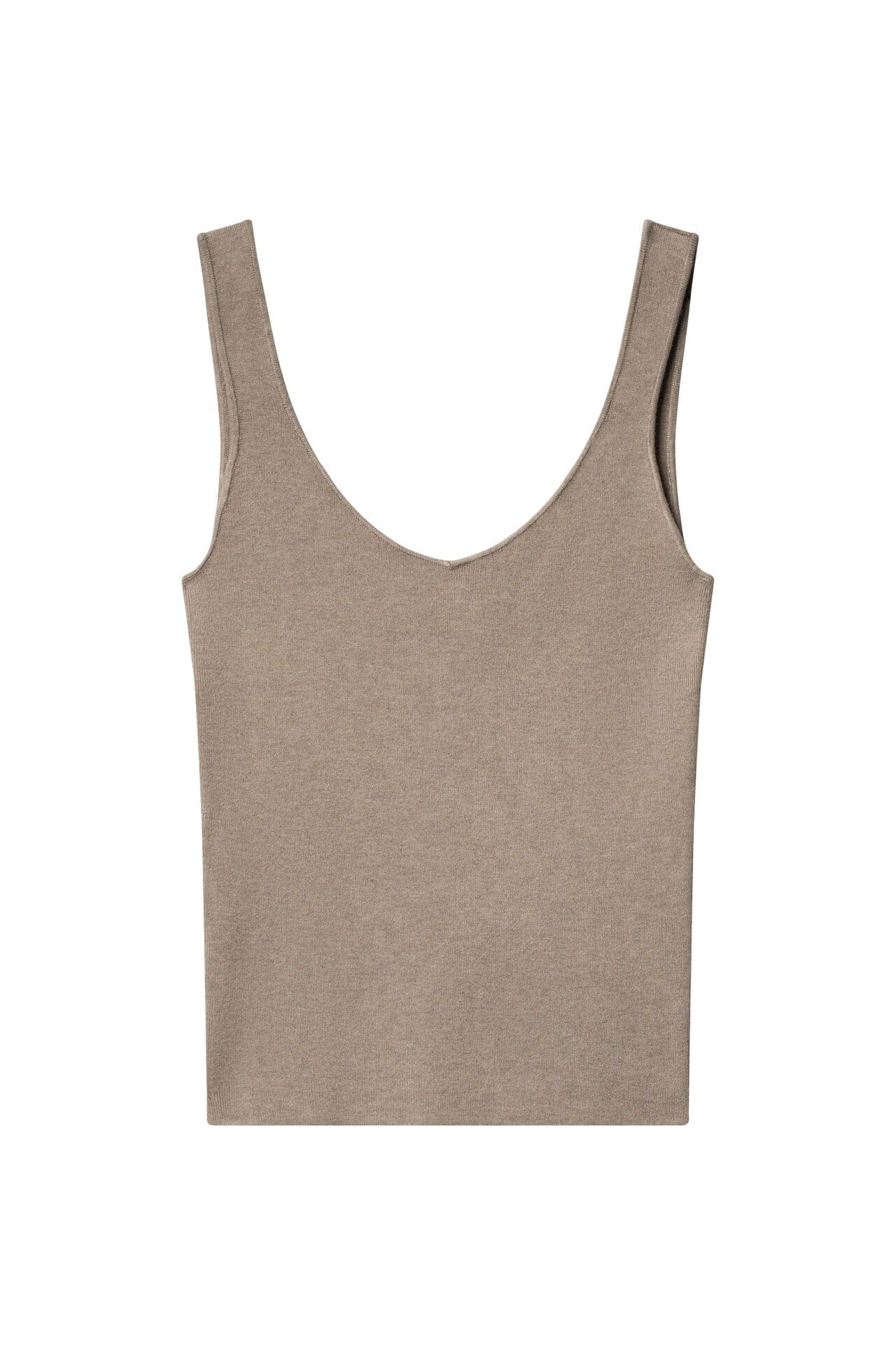 ArnieSays: Diana Top Brown Melange Topp
