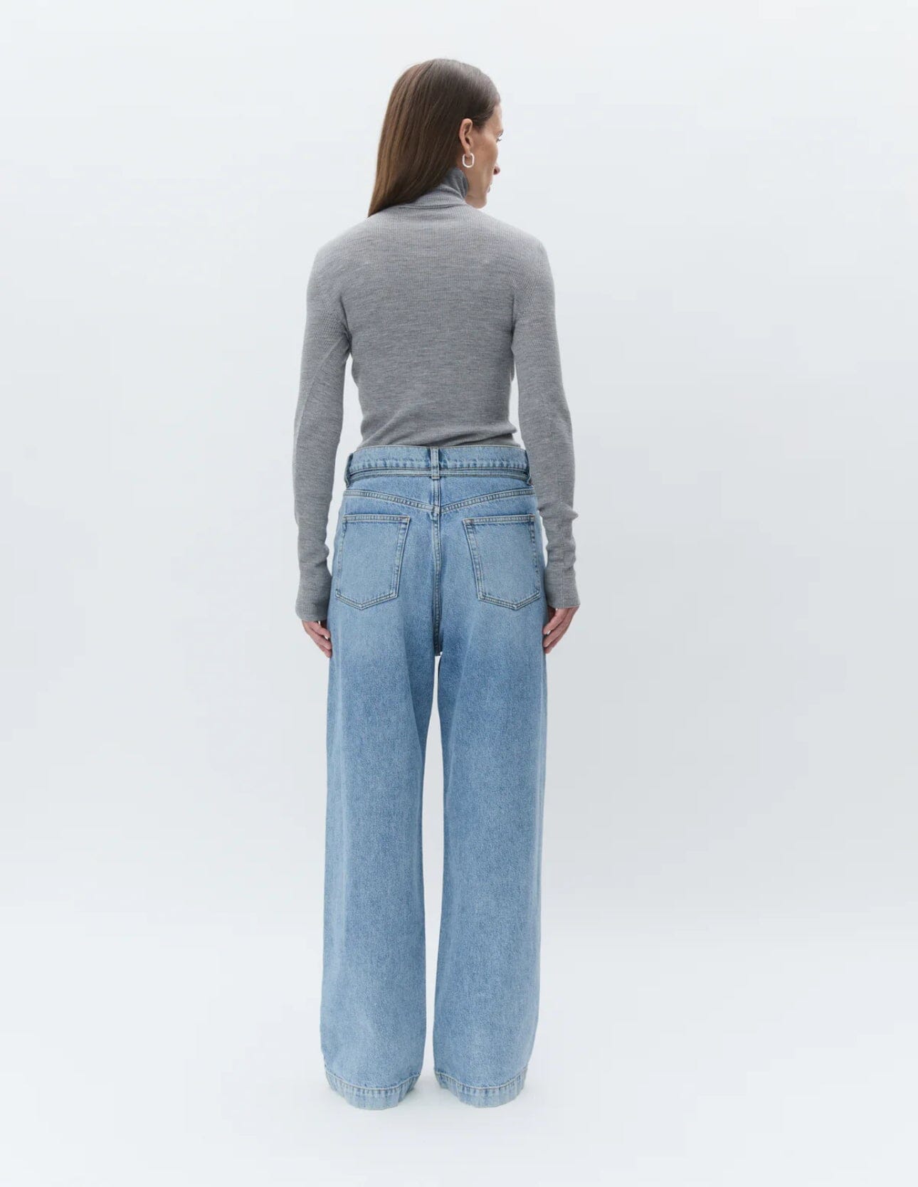 DAY Birger ét Mikkelsen Sierra - Daily Elements MEDIUM GREY MELANGE Genser