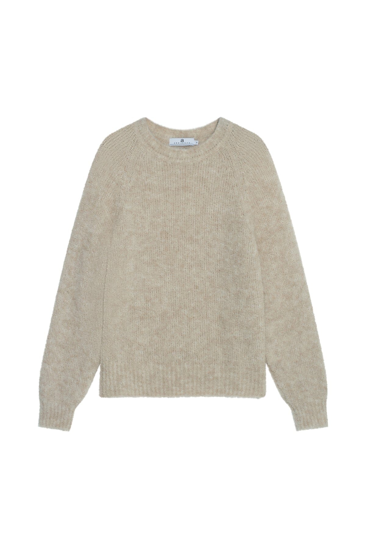 ArnieSays: Alison Lt Beige Melange Genser