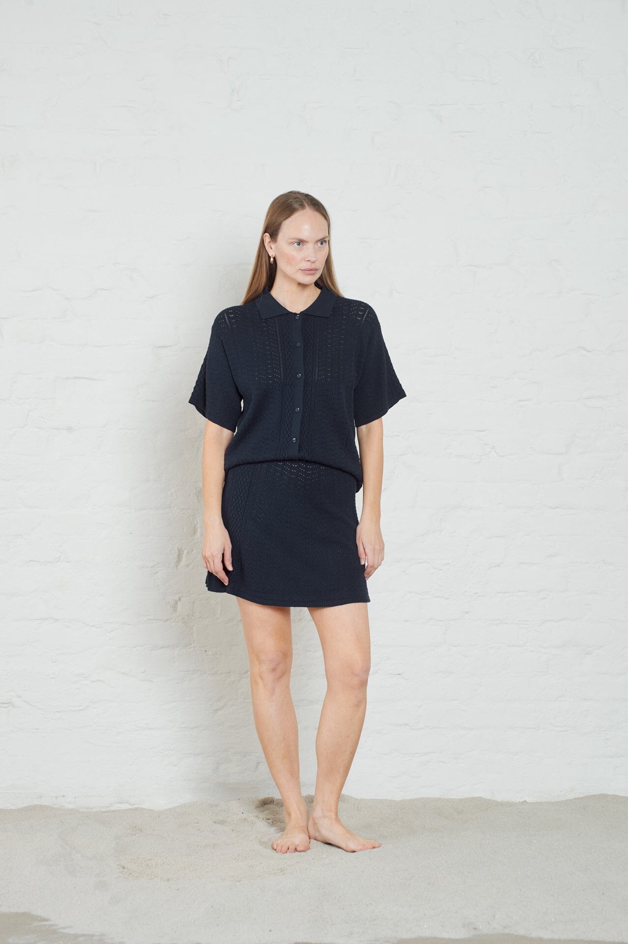 ArnieSays: Emilie Dk Navy Skjorte