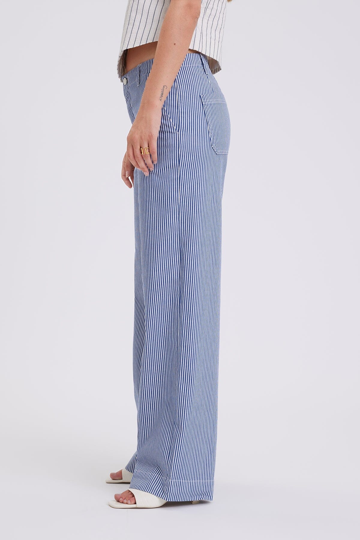 Five Units EricaFV 825 Blue Stripe Bukse