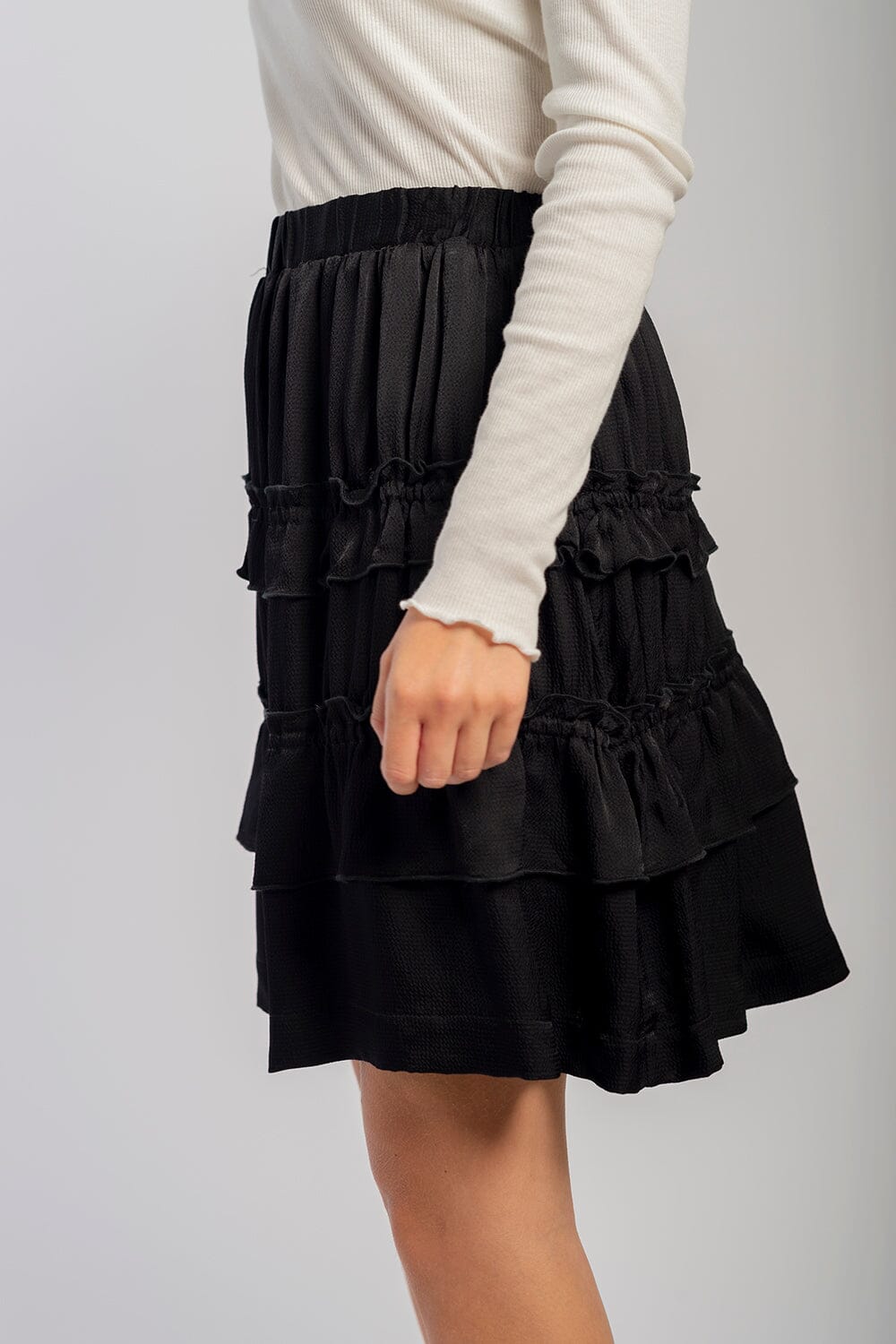 ArnieSays: Juliette Jacquard Black Skjørt