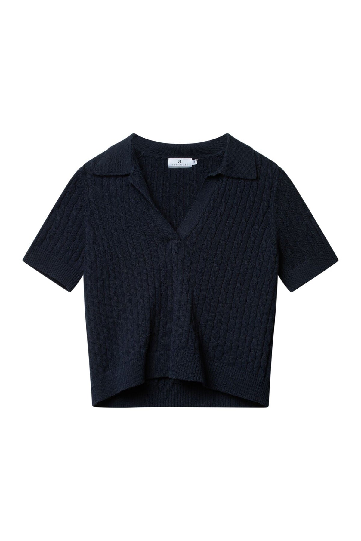 ArnieSays: CLEMENT Cable Dk Navy Genser