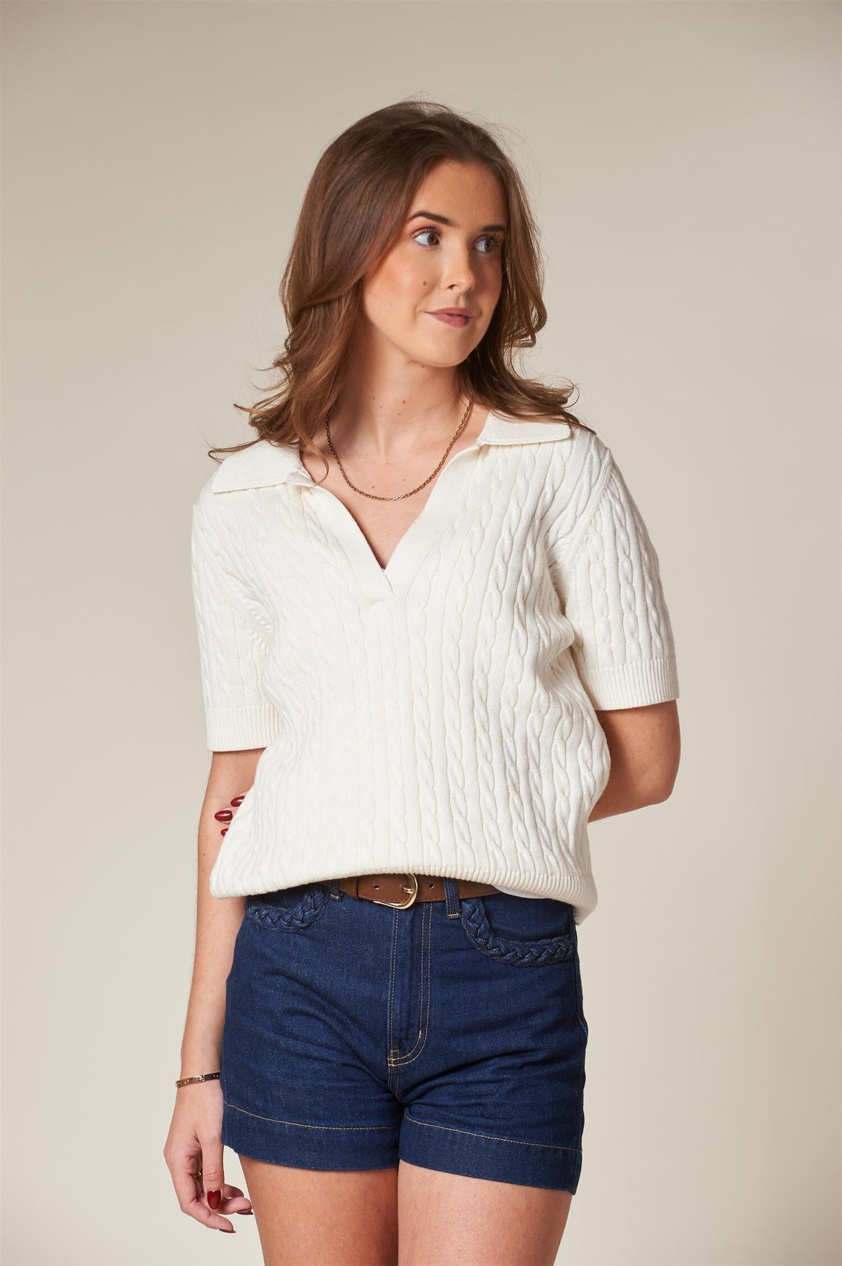 ArnieSays: CLEMENT Cable Offwhite Genser
