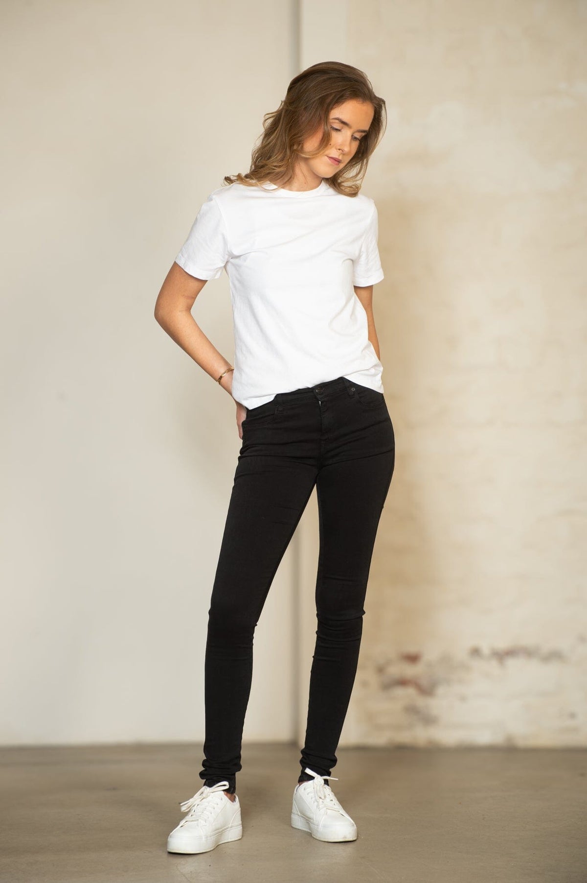 Replay Dame Stella Black Bukse