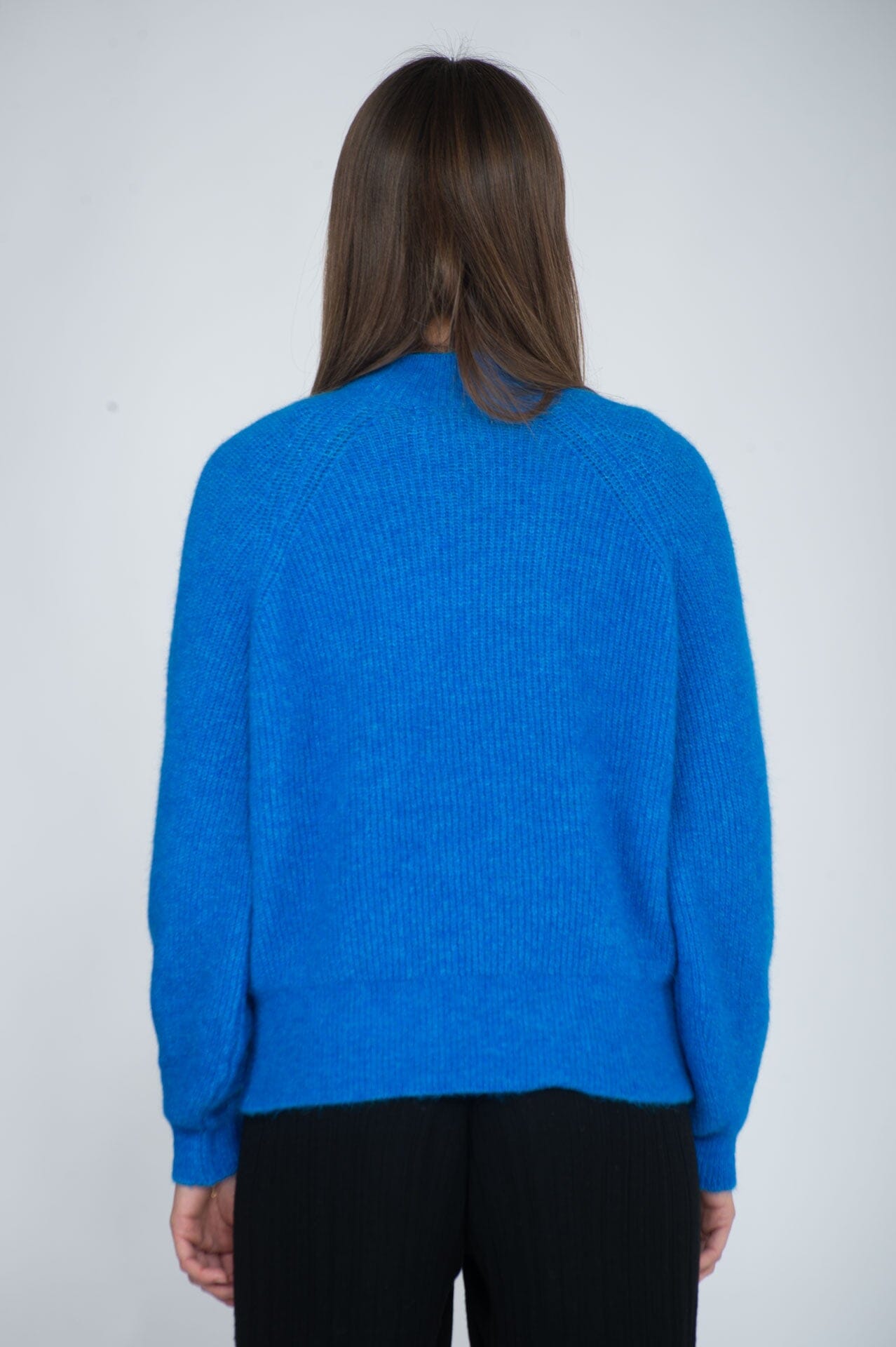 ArnieSays: Sheila Blue Melange Genser