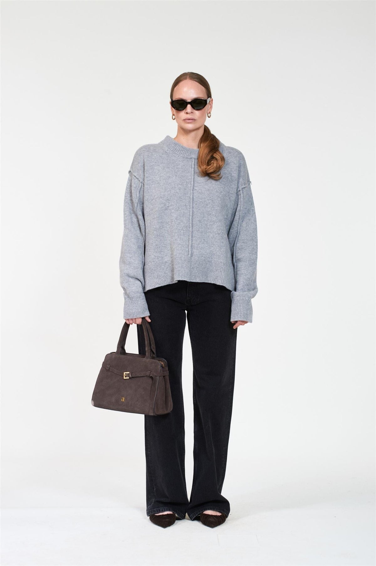 ArnieSays: Ren Lt Grey Melange Genser