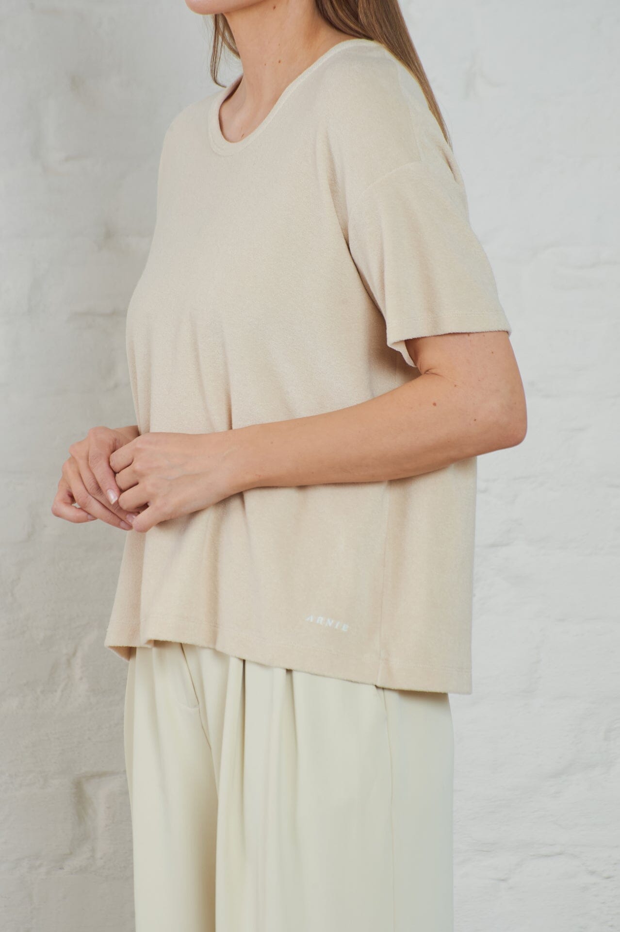 ArnieSays: Monet Terry Ecru T-shirt