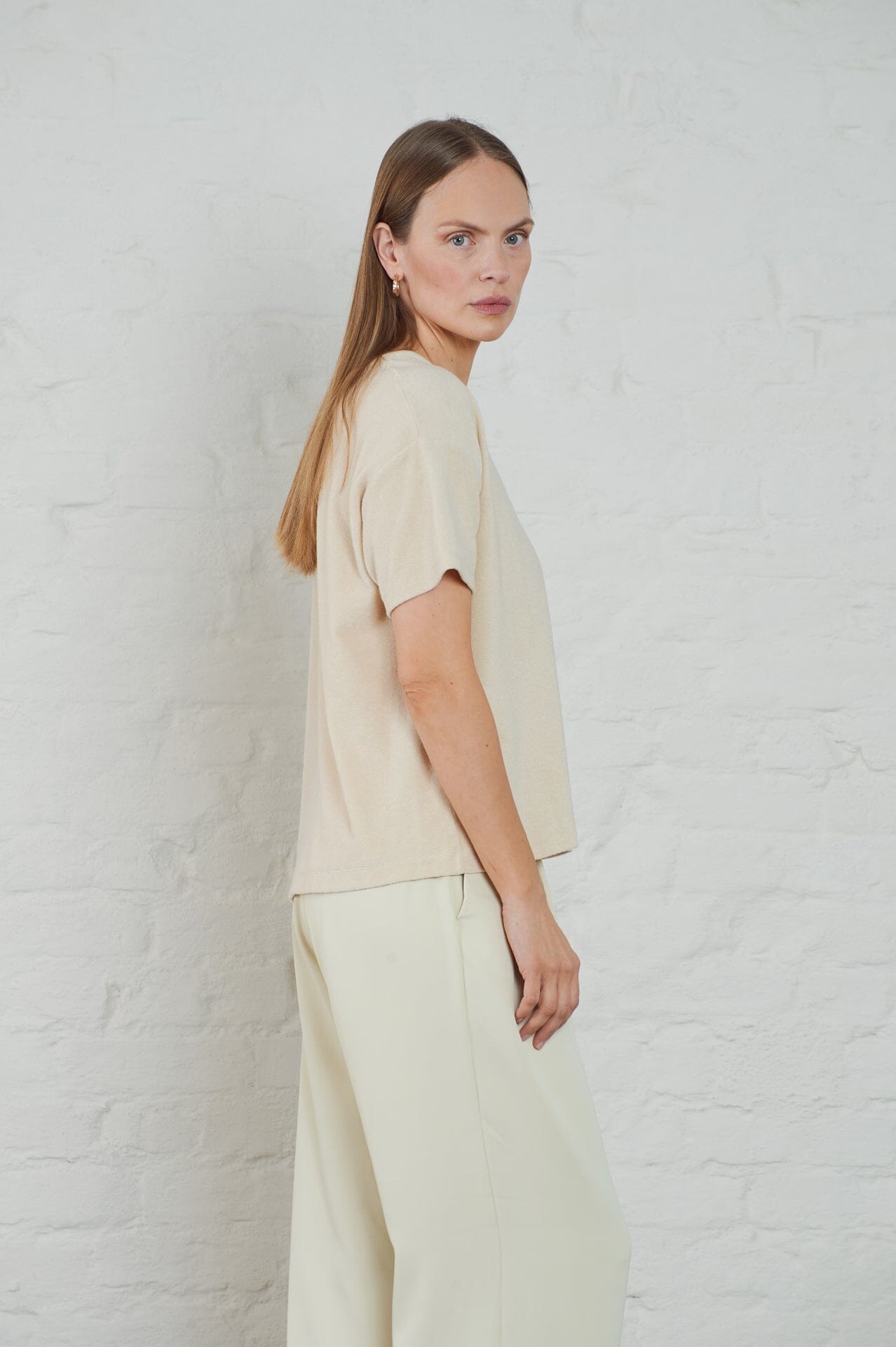 ArnieSays: Monet Terry Ecru T-shirt