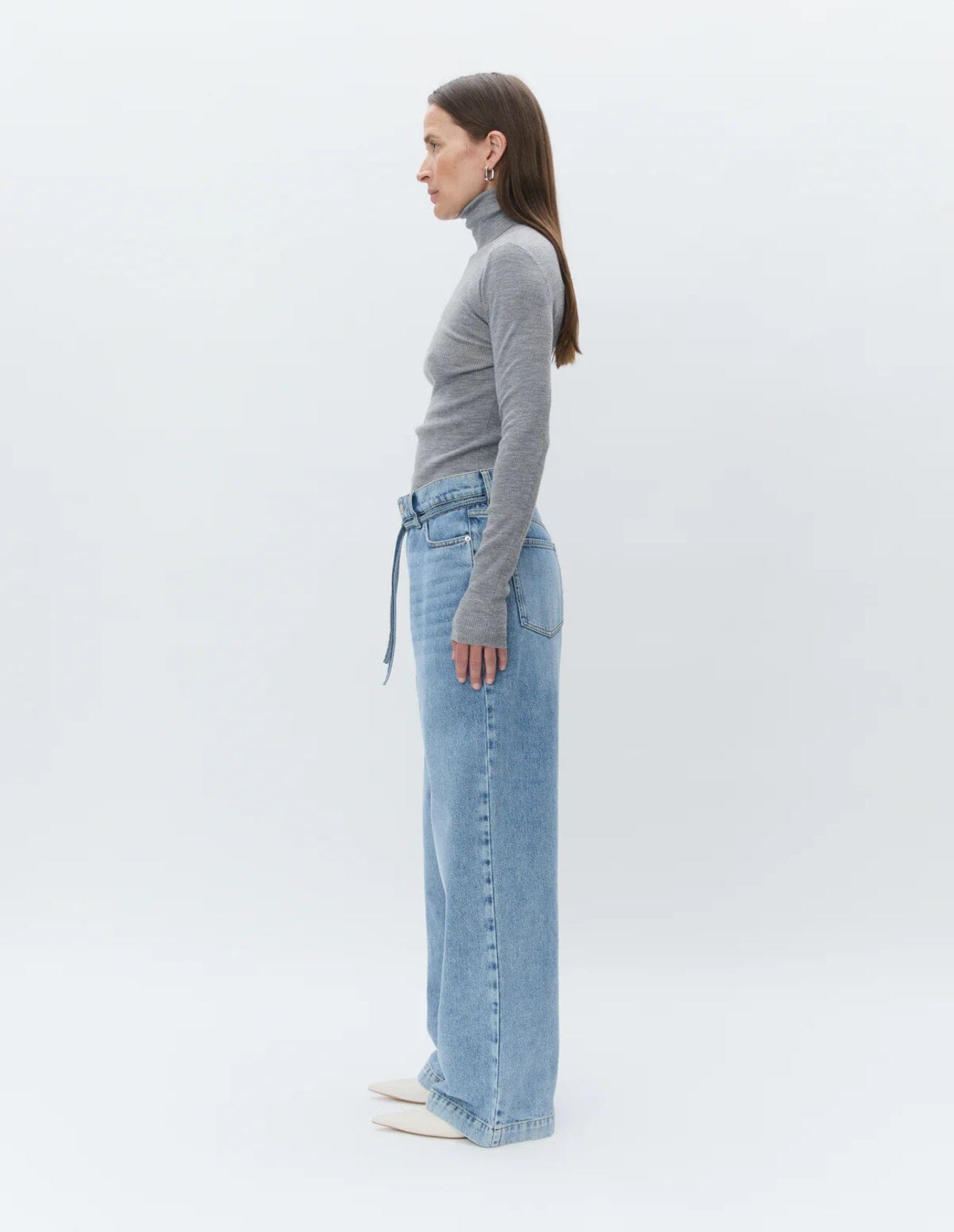 DAY Birger ét Mikkelsen Sierra - Daily Elements MEDIUM GREY MELANGE Genser