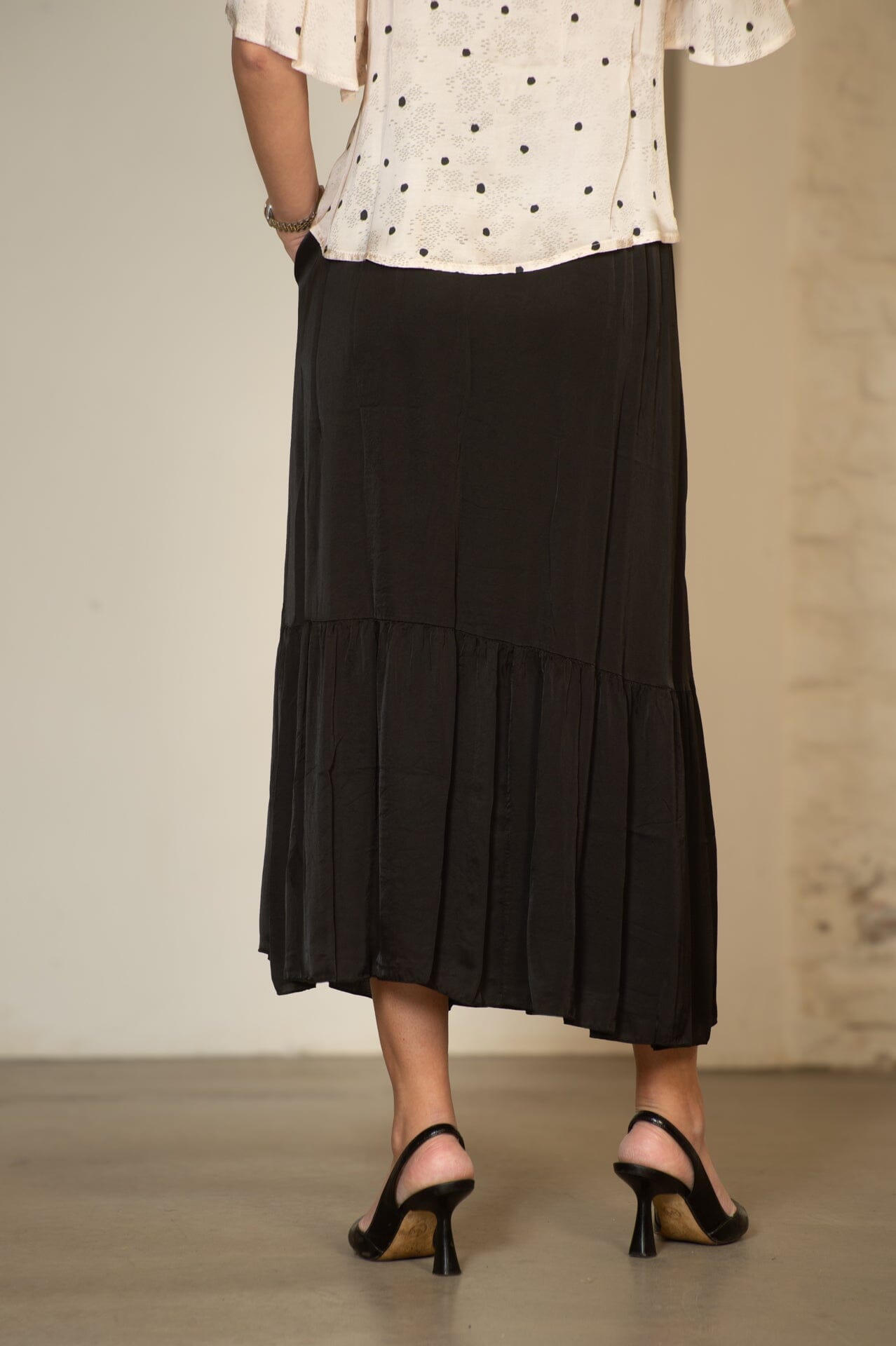 MAJA ROOS Noelle Black Bluse