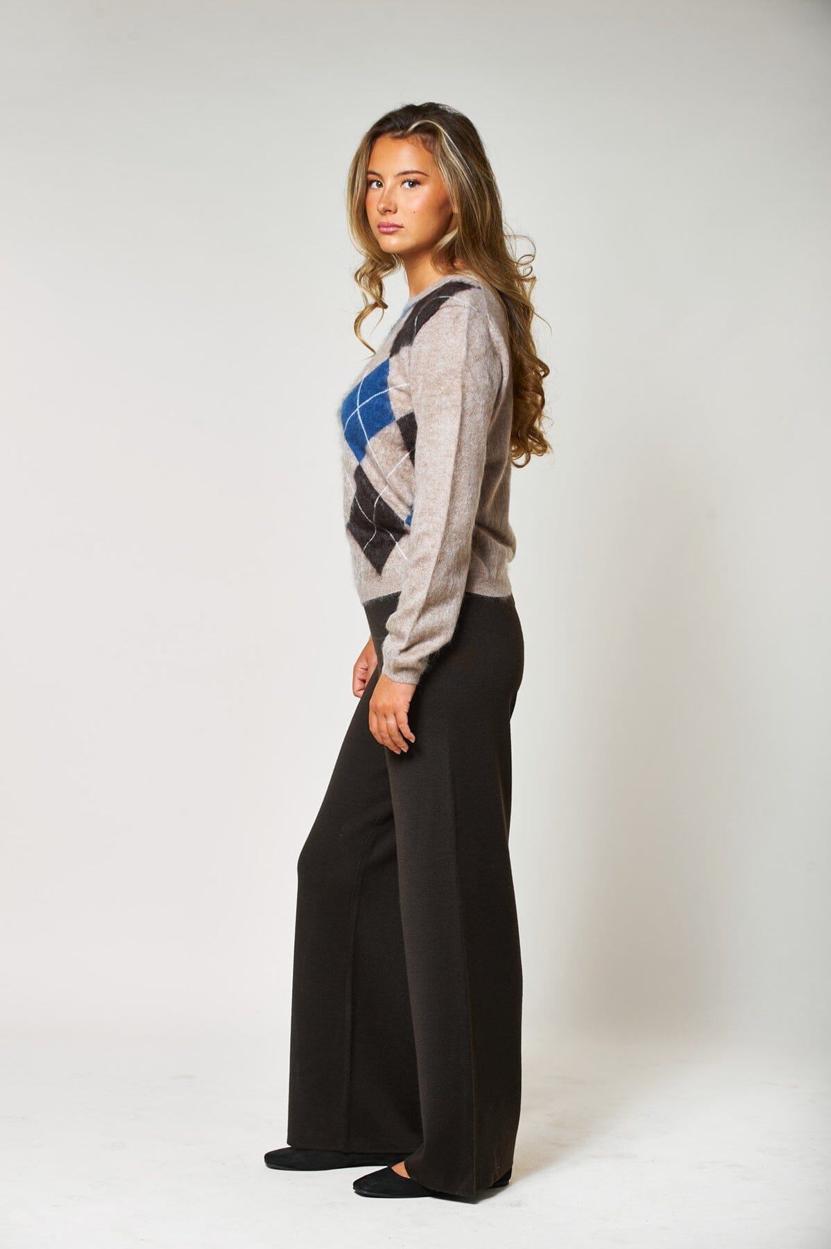 Aurora Merino Pant Brown Bukse