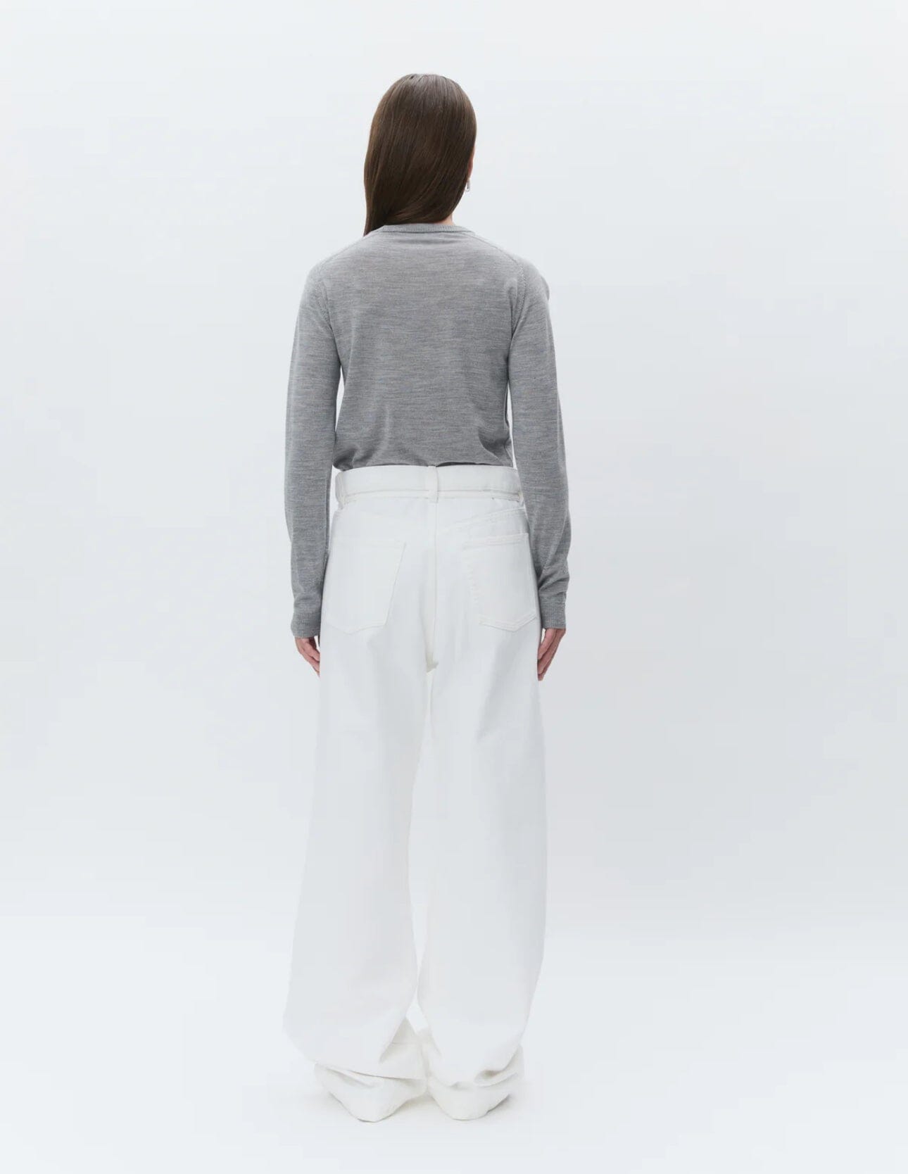 DAY Birger ét Mikkelsen Annabelle - Daily Elements MEDIUM GREY MELANGE Genser
