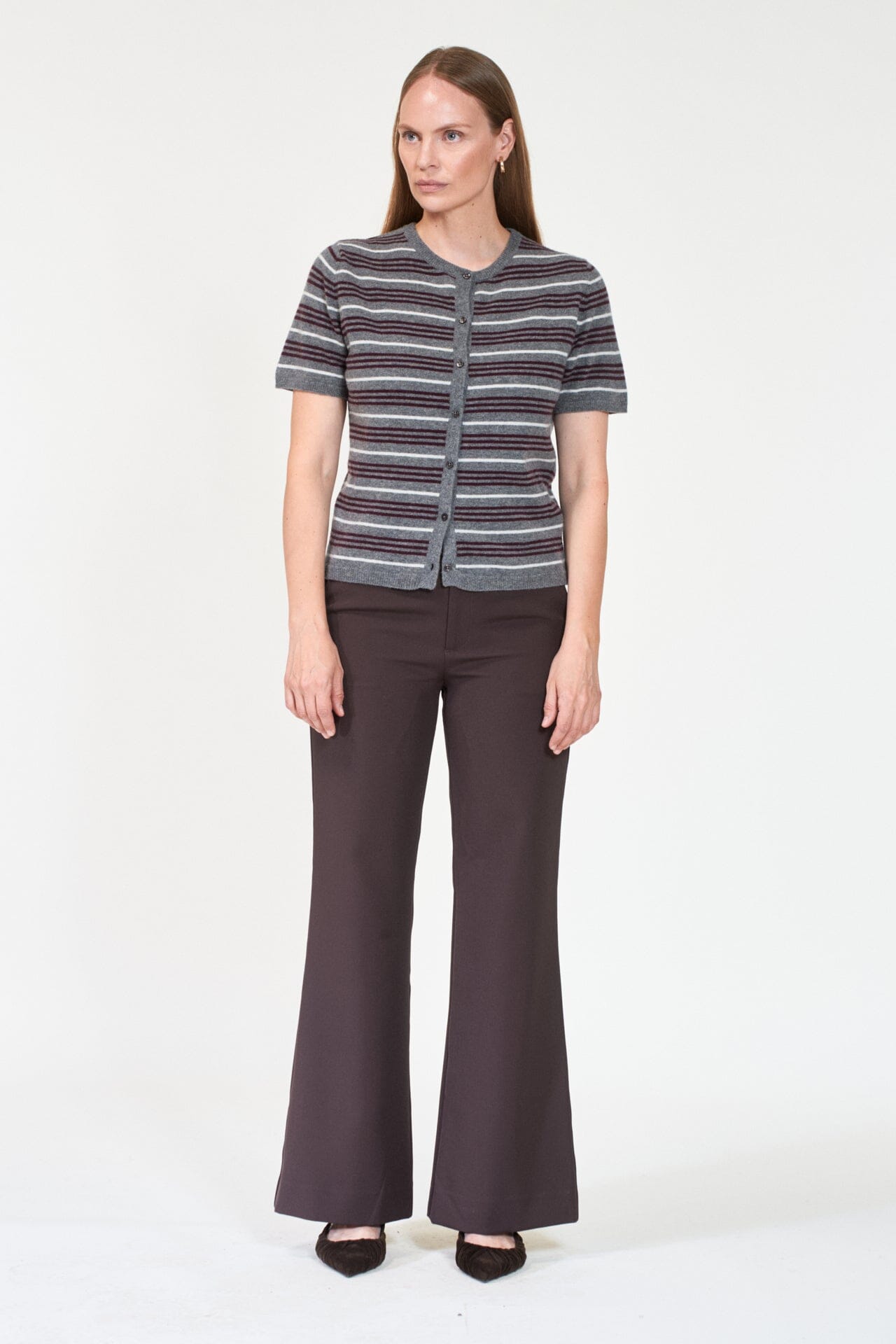 ArnieSays: CEDAR Stripe Grey Multi Genser