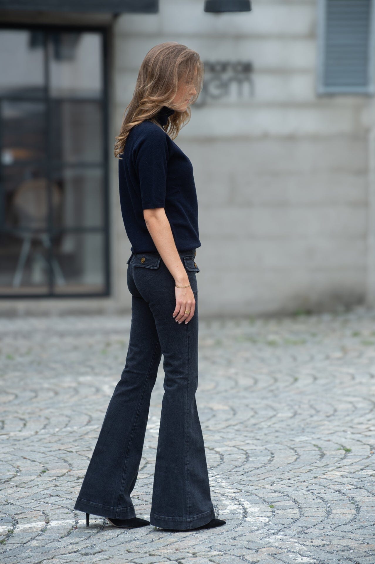 Seafarer Pantalon Anais Black Stretch Jeans