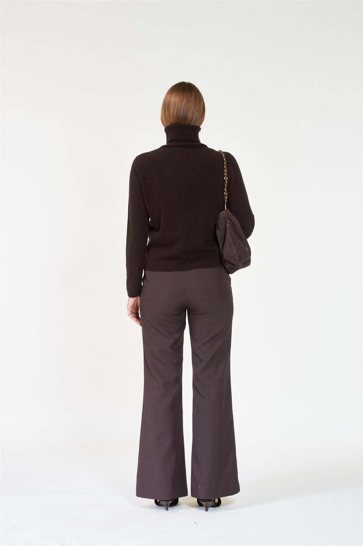 ArnieSays: Murphy Dk Brown Melange Genser