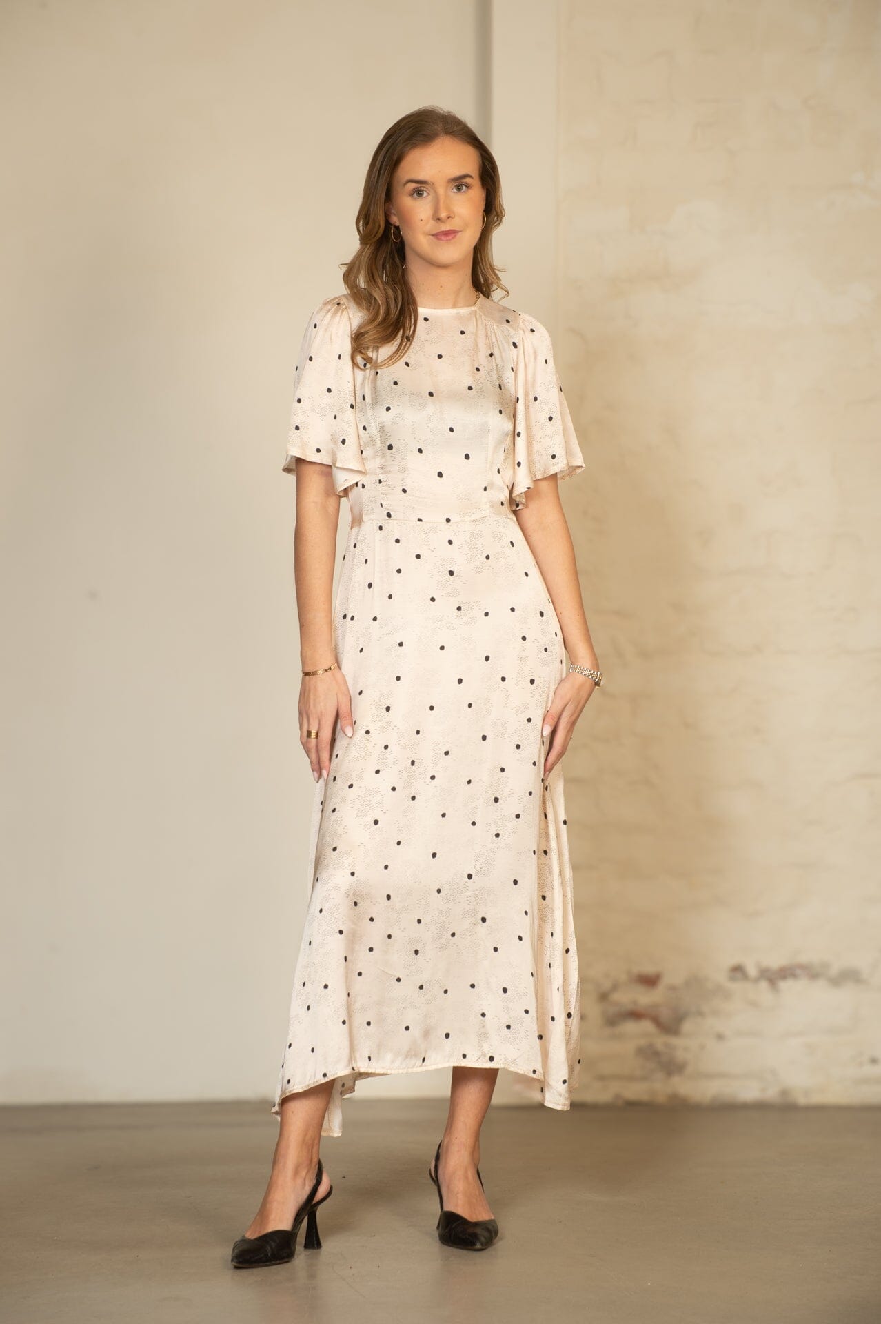 MAJA ROOS Grace Rain Dot Kjole