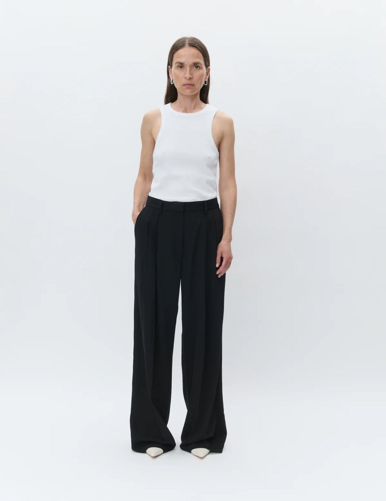 DAY Birger ét Mikkelsen Enzo - Classic Gabardine BLACK Bukse