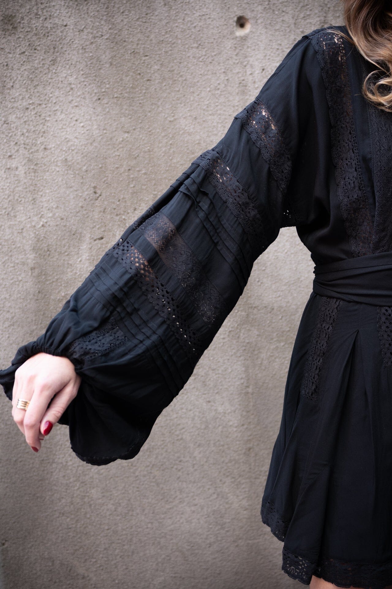 RAVN RAVN LitaRV Dress Black Kjole