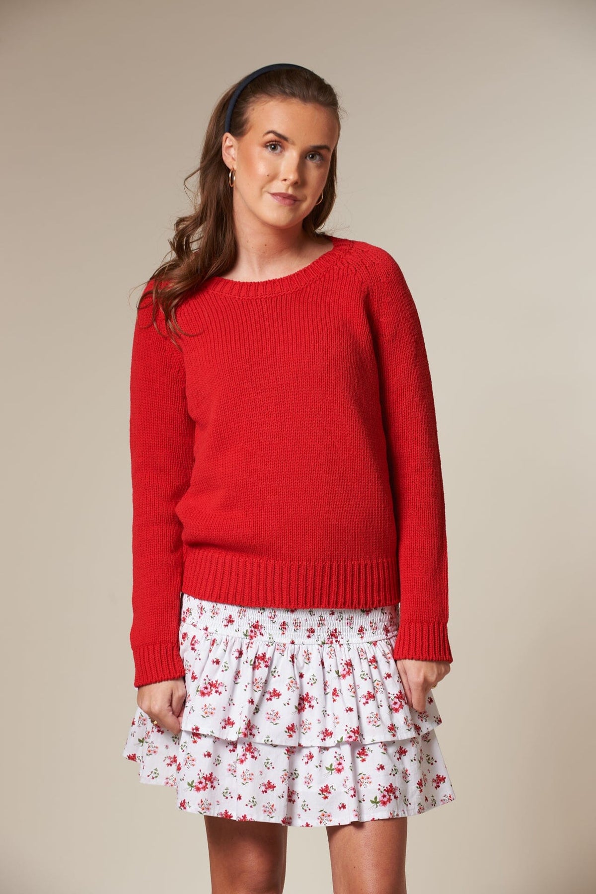 ArnieSays: OLIVIA Red Genser