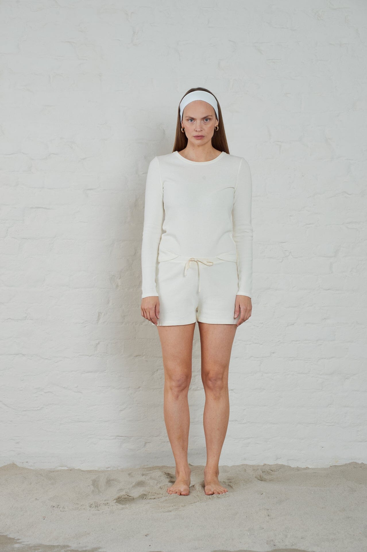 ArnieSays: Mizu Soft Waffle Offwhite Bukse