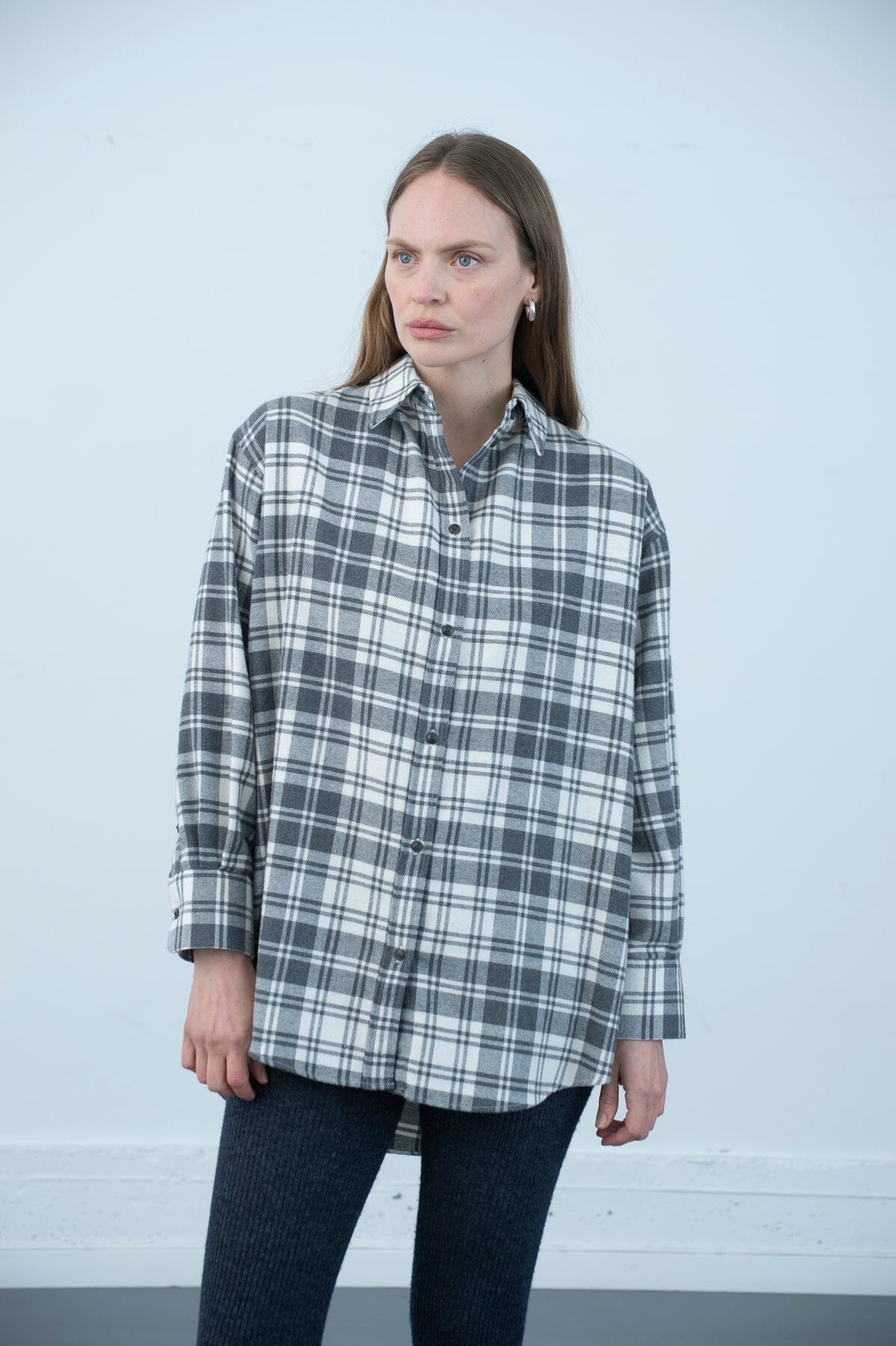 ArnieSays: Casey Soft Plaids Grey Combo Skjorte