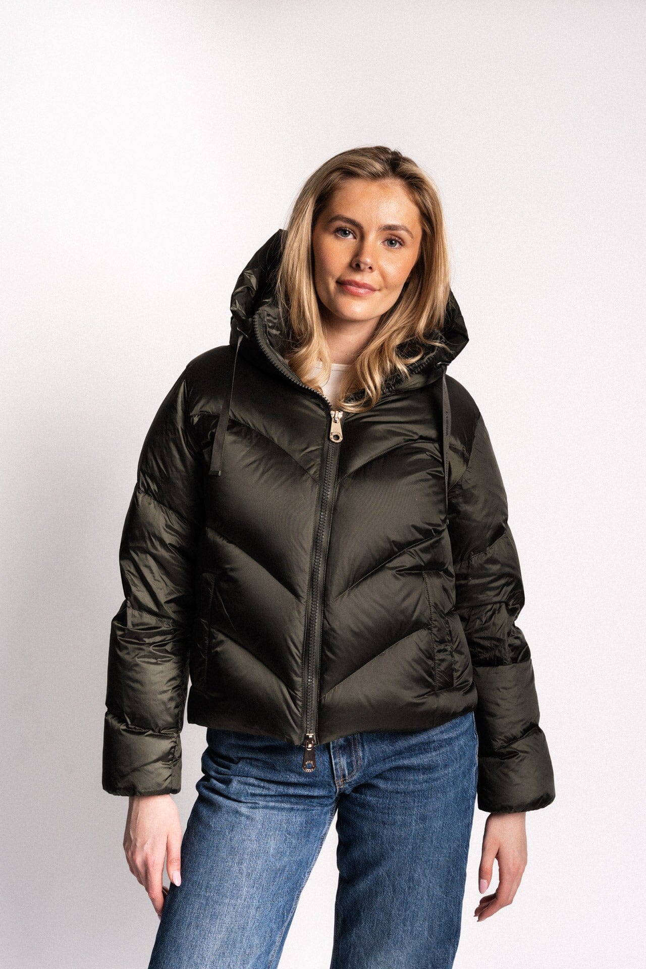 Monel Emily Dark Green Ytterplagg