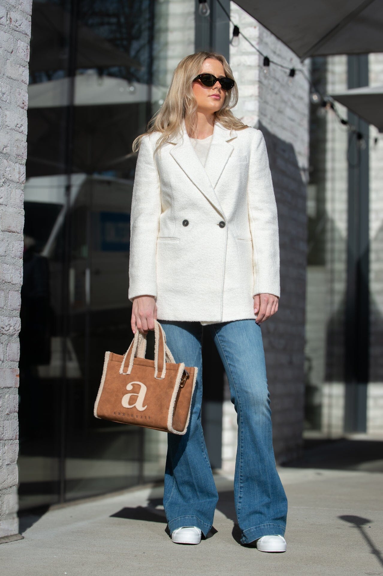 Clermonte Amara Blazer White Jakke