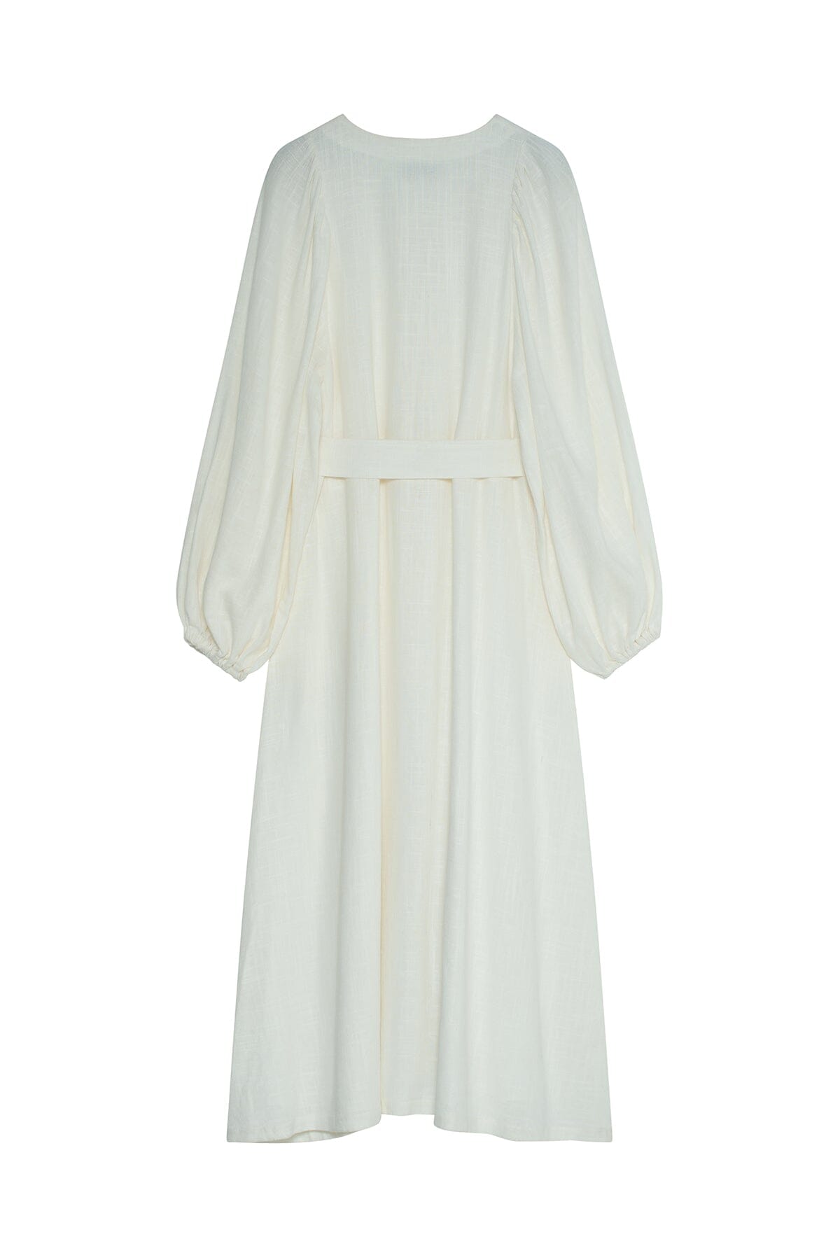 ArnieSays: Milla Linen Blend Offwhite Kjole