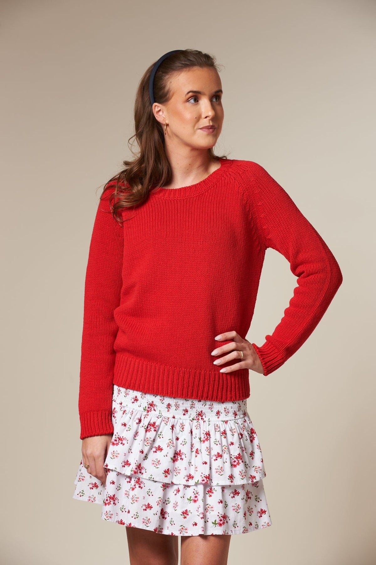 ArnieSays: OLIVIA Red Genser