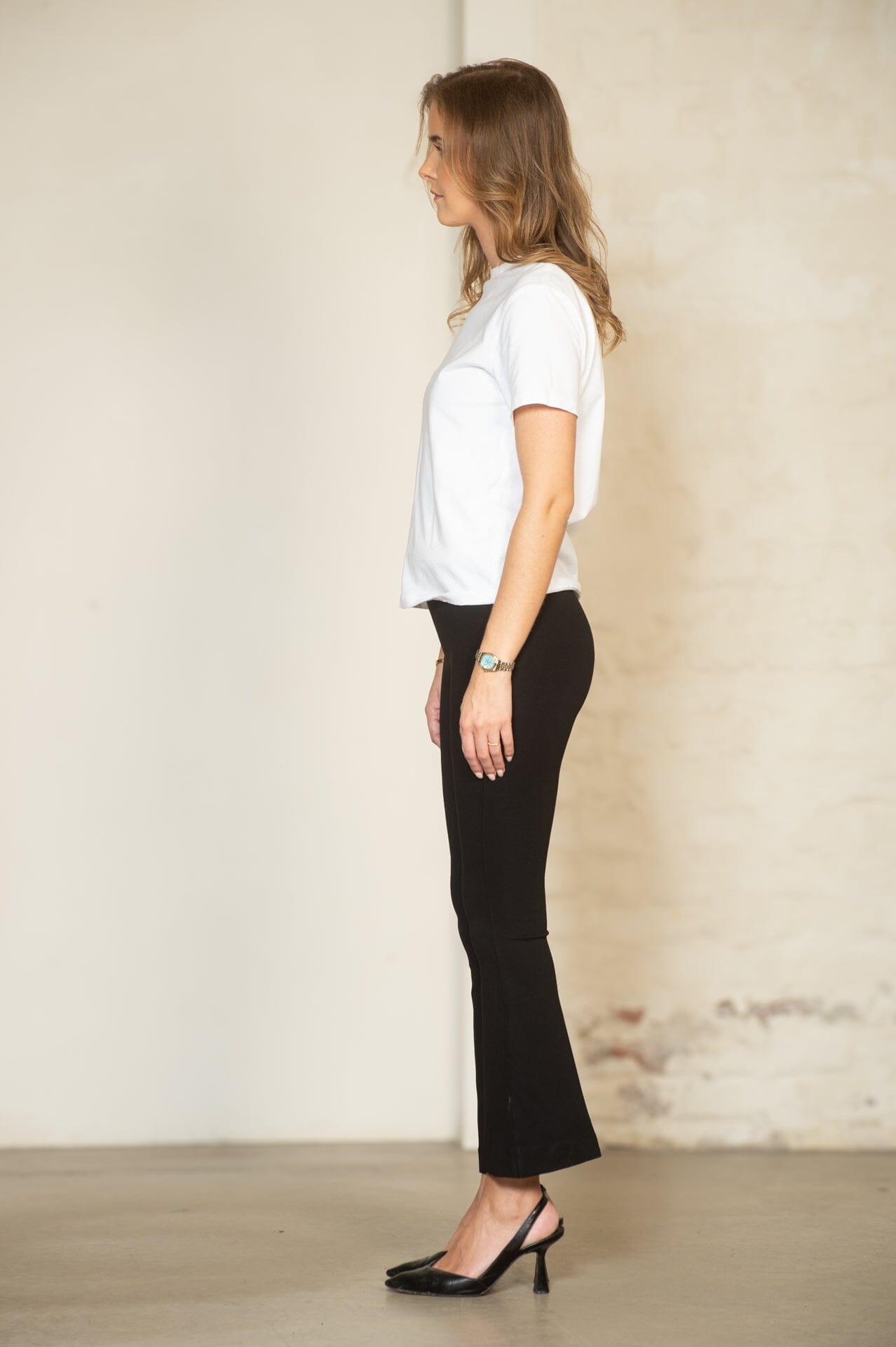 Residus Lana Flare Pants Black Bukse