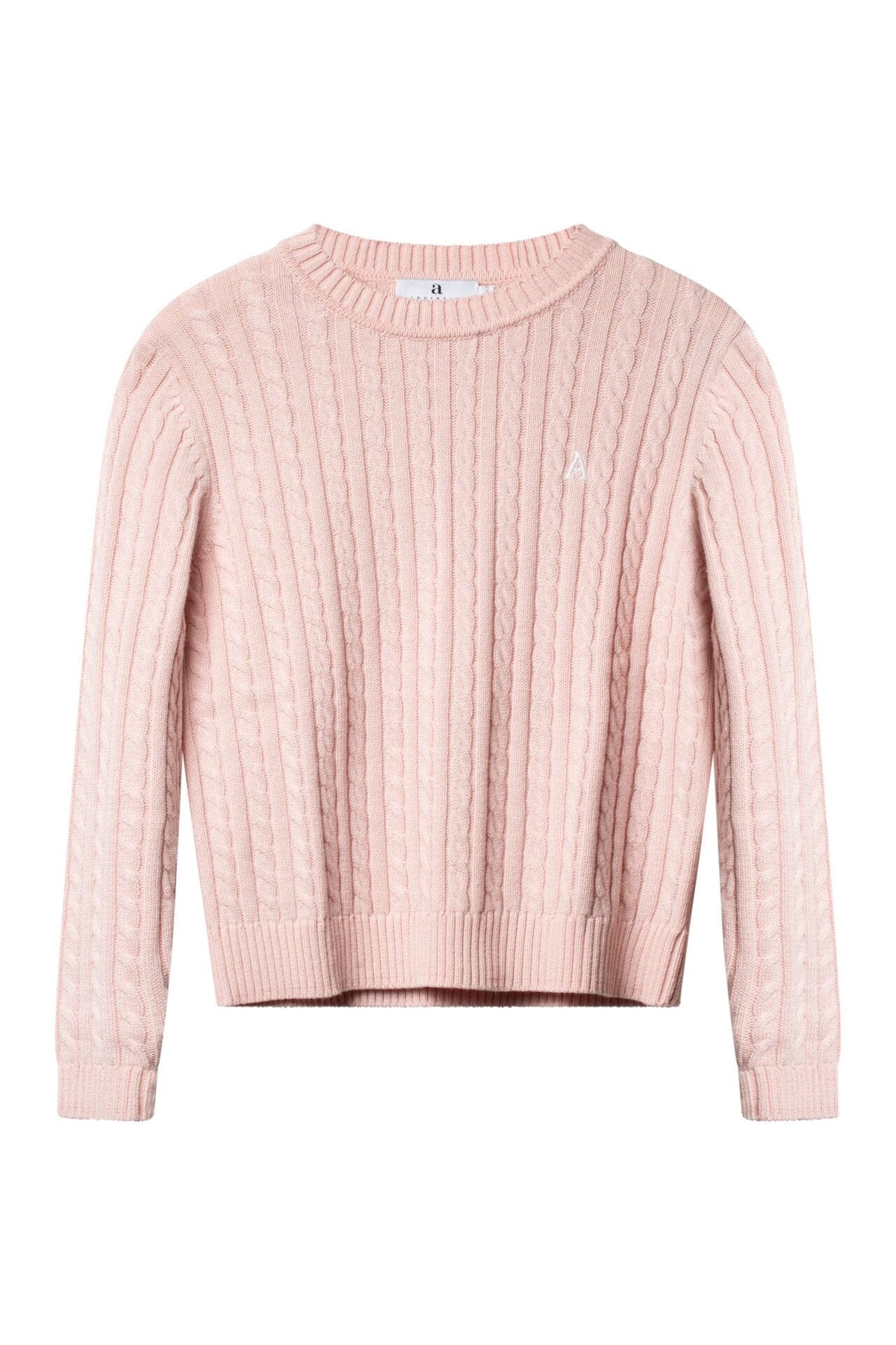 ArnieSays: LIVVY Cable Lt Pink Genser