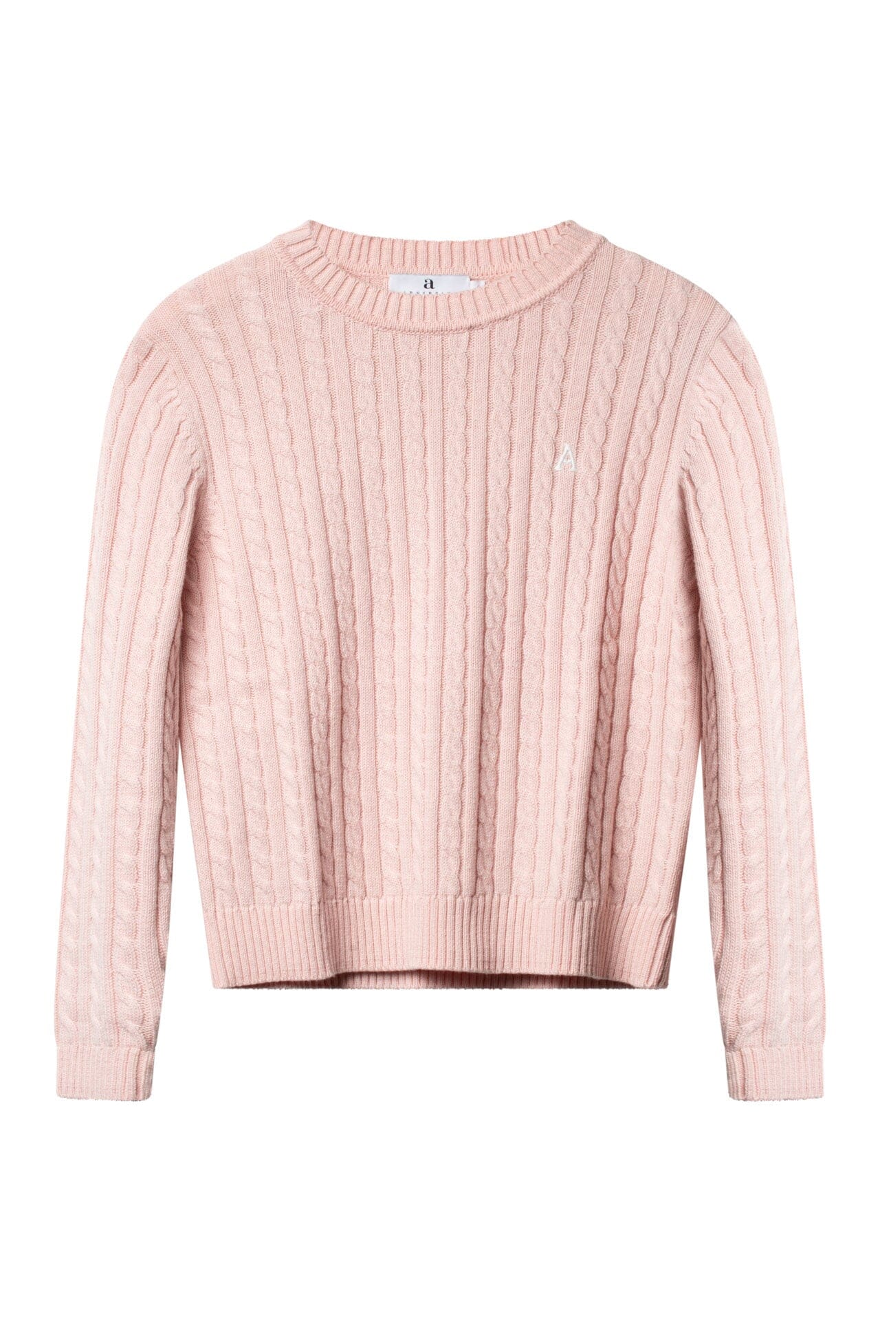 ArnieSays: LIVVY Cable Lt Pink Genser