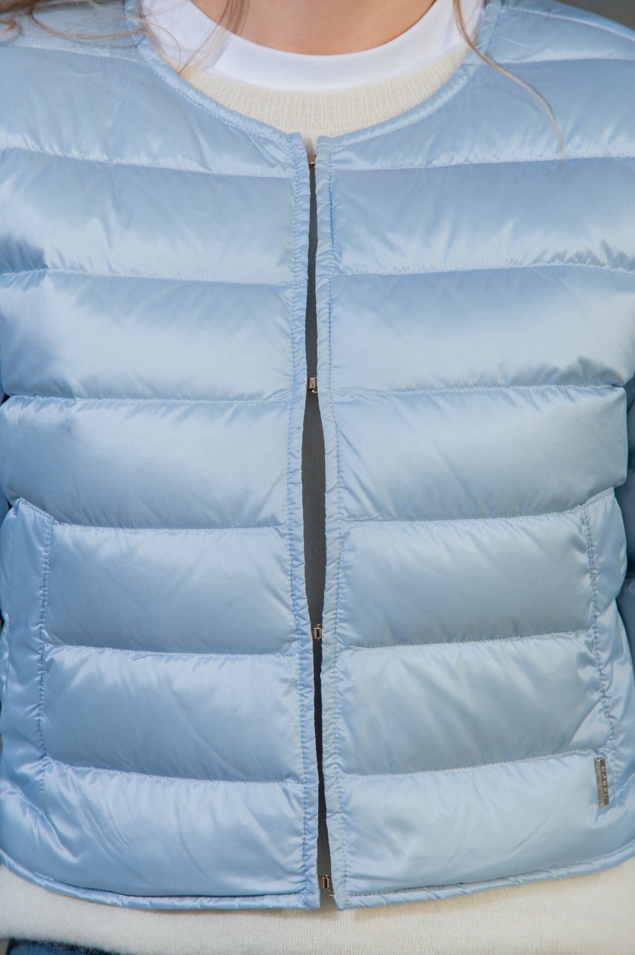 Monel Thea Ice Blue Ytterplagg